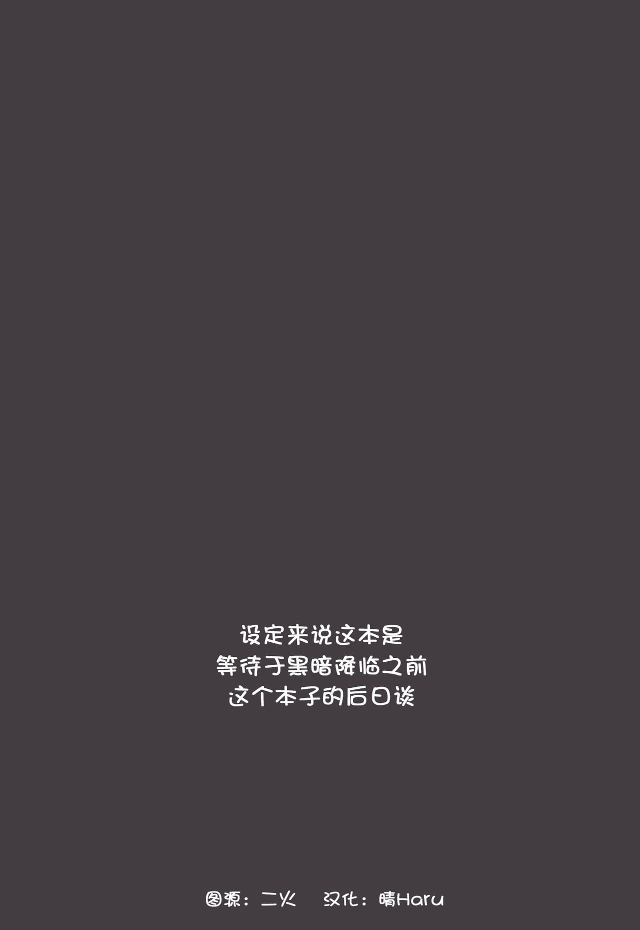 (例大祭13) [poprication (べにしゃけ)] Re:くらくなるまで待って (東方Project) [中国翻訳]