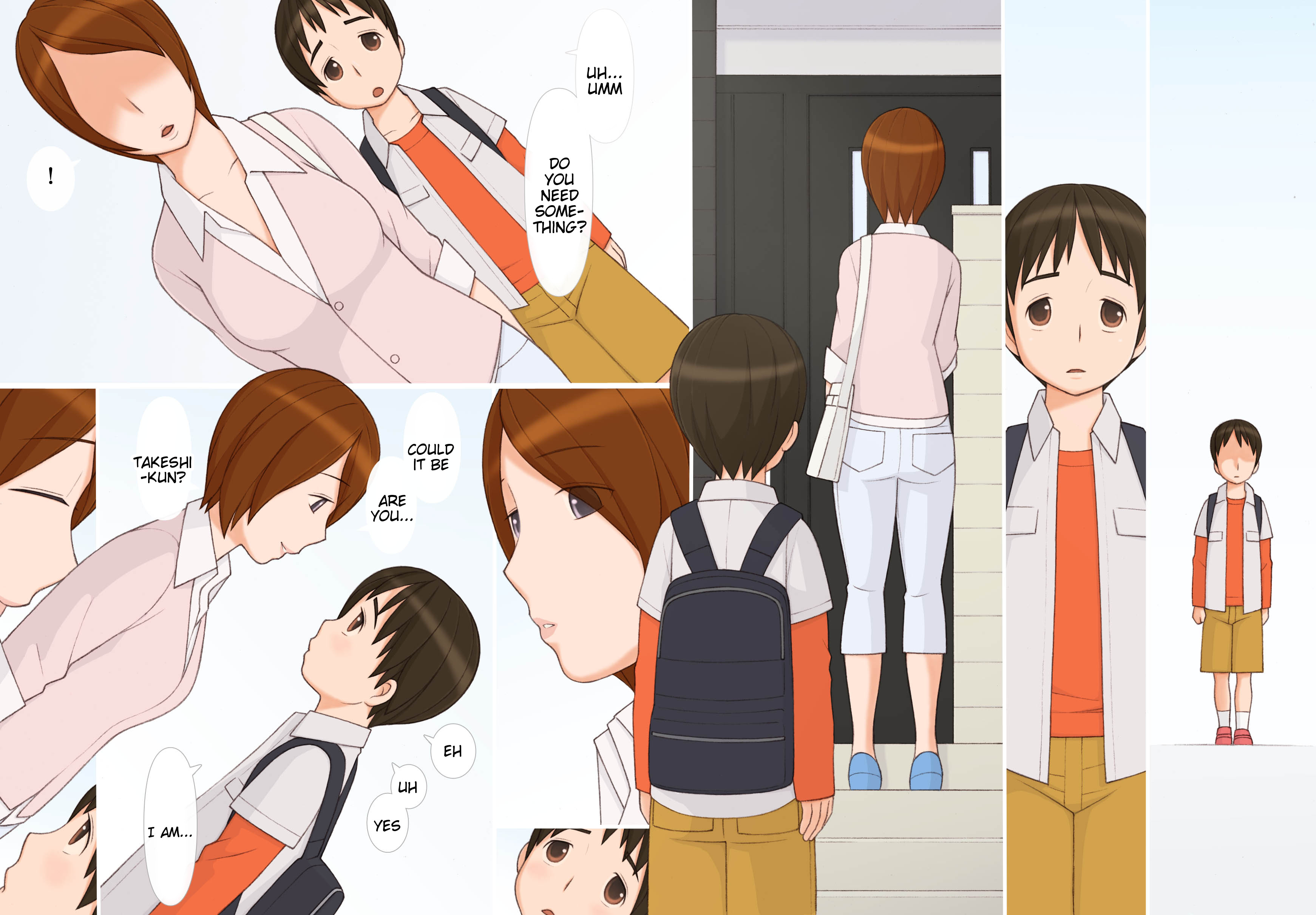 [ぽんふぁーず] ナオコさんと僕 ‐二人だけの秘密の時間‐ [英訳]