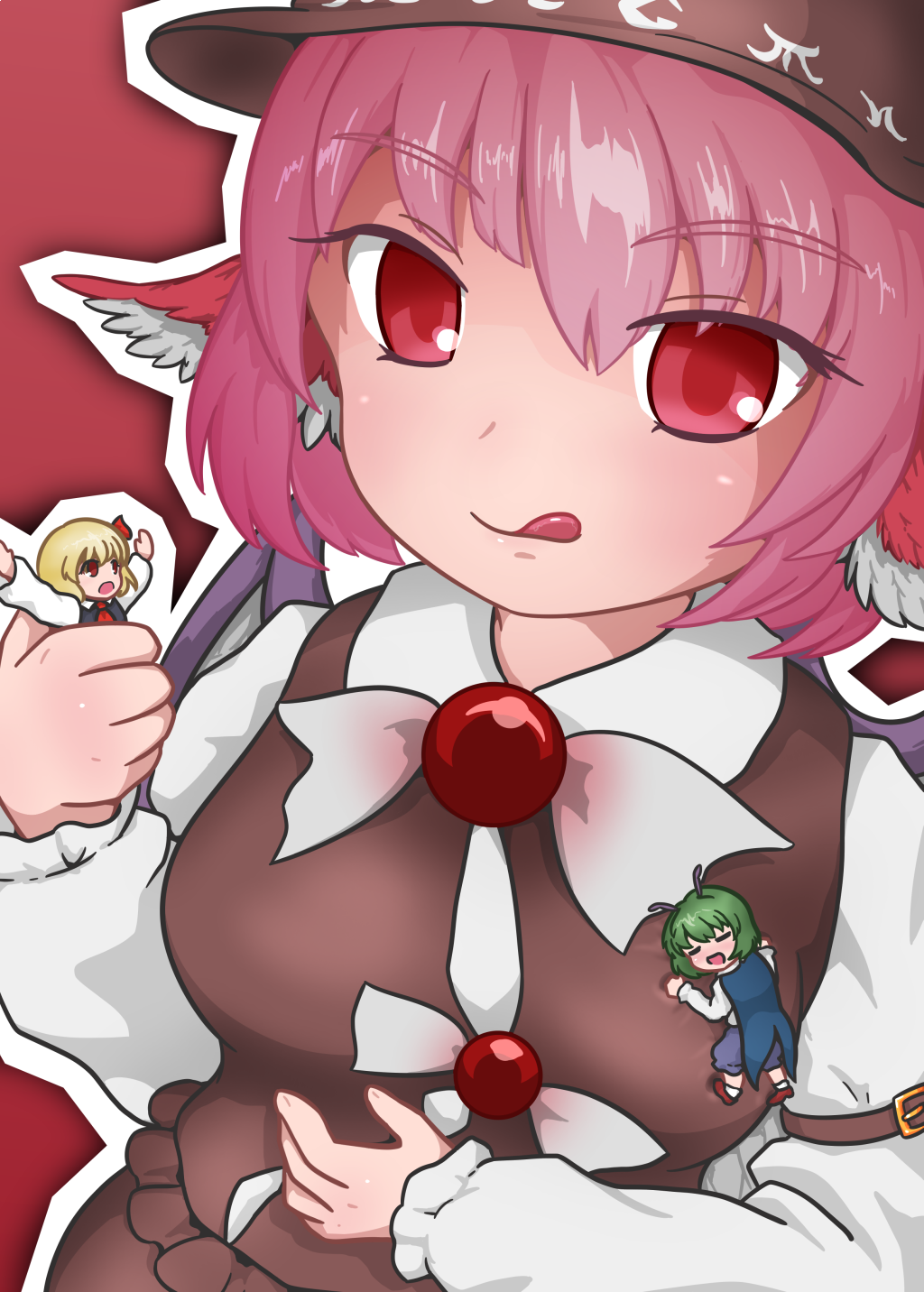 (例大祭13) [はるとりみなと (ヴォストク)] ミスティアちゃんのおなかの中をフルツアーするお話 (東方Project) [見本]