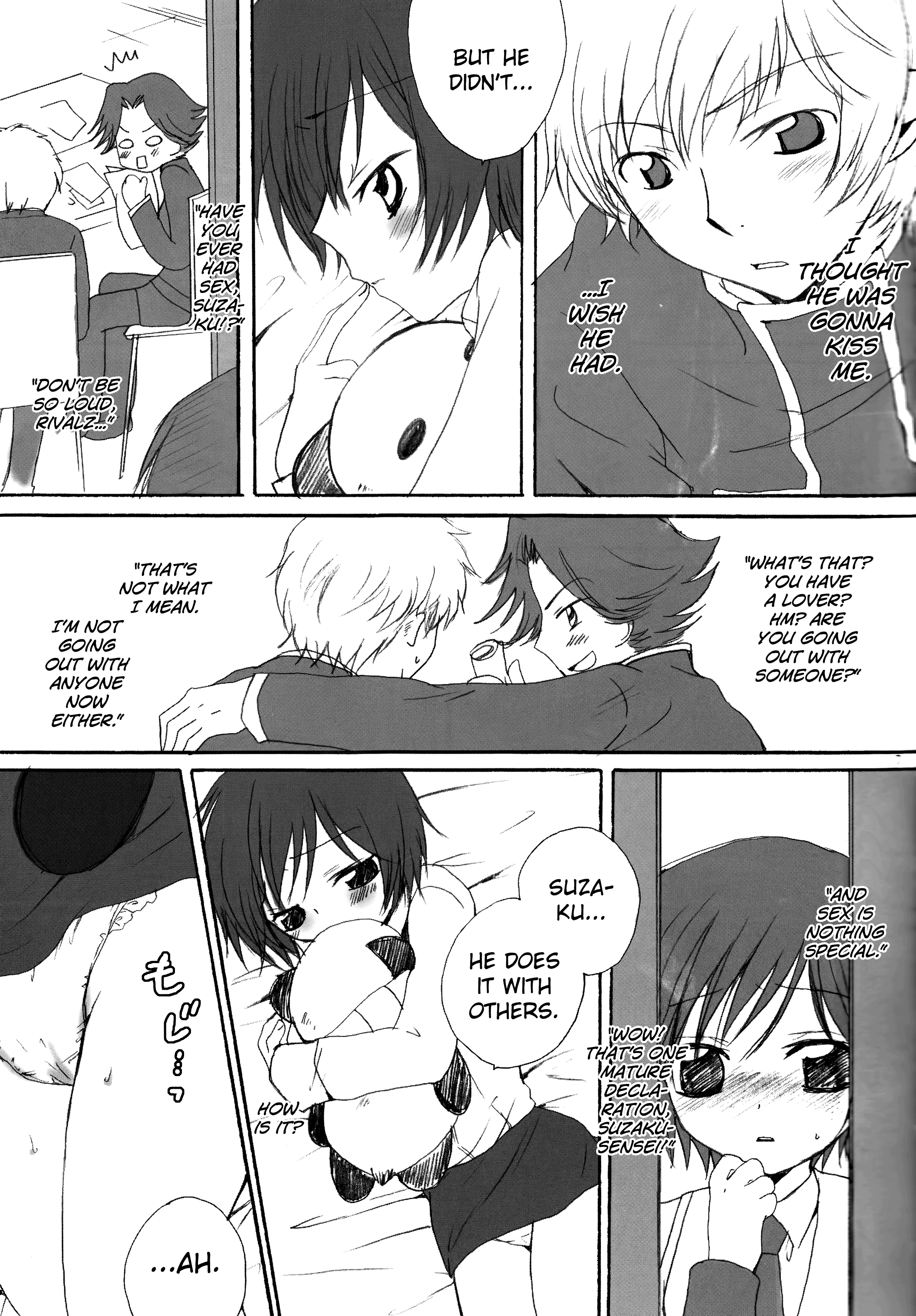 [地下鉄食堂 (まさよしともこ)] こんなルルがいたら僕はもう...!! (コードギアス 反逆のルルーシュ) [英訳]