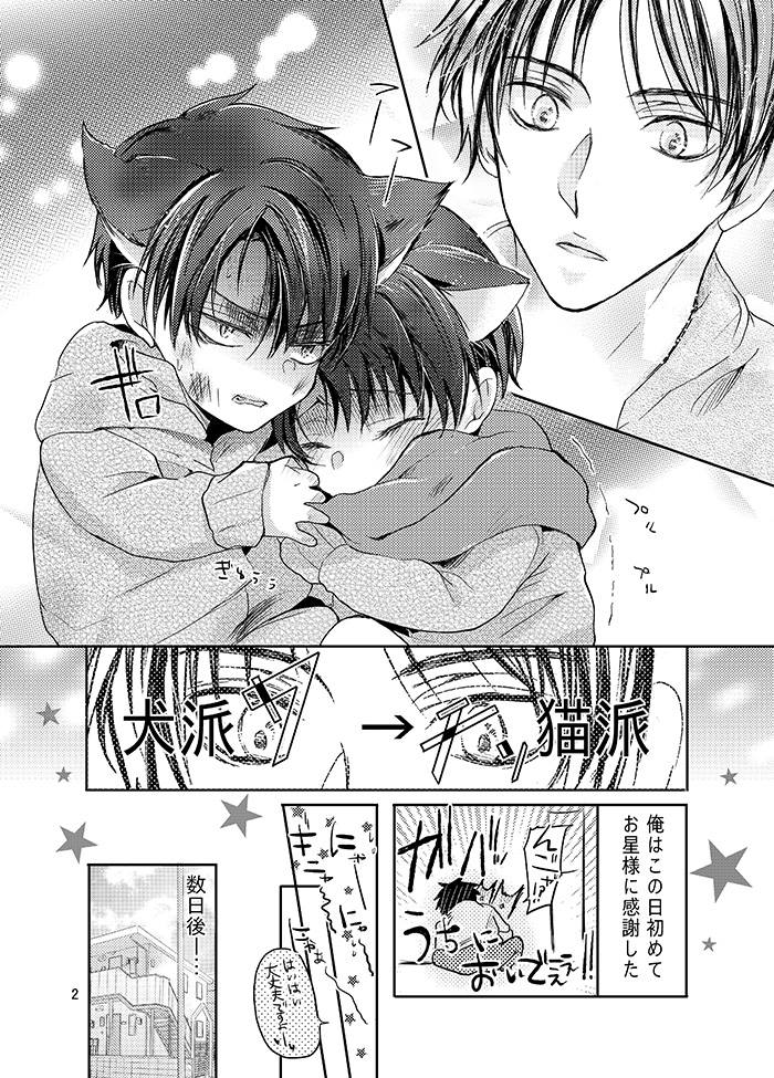 (SUPER24) [××家 (神崎柚)] 双子猫拾いました (進撃の巨人)