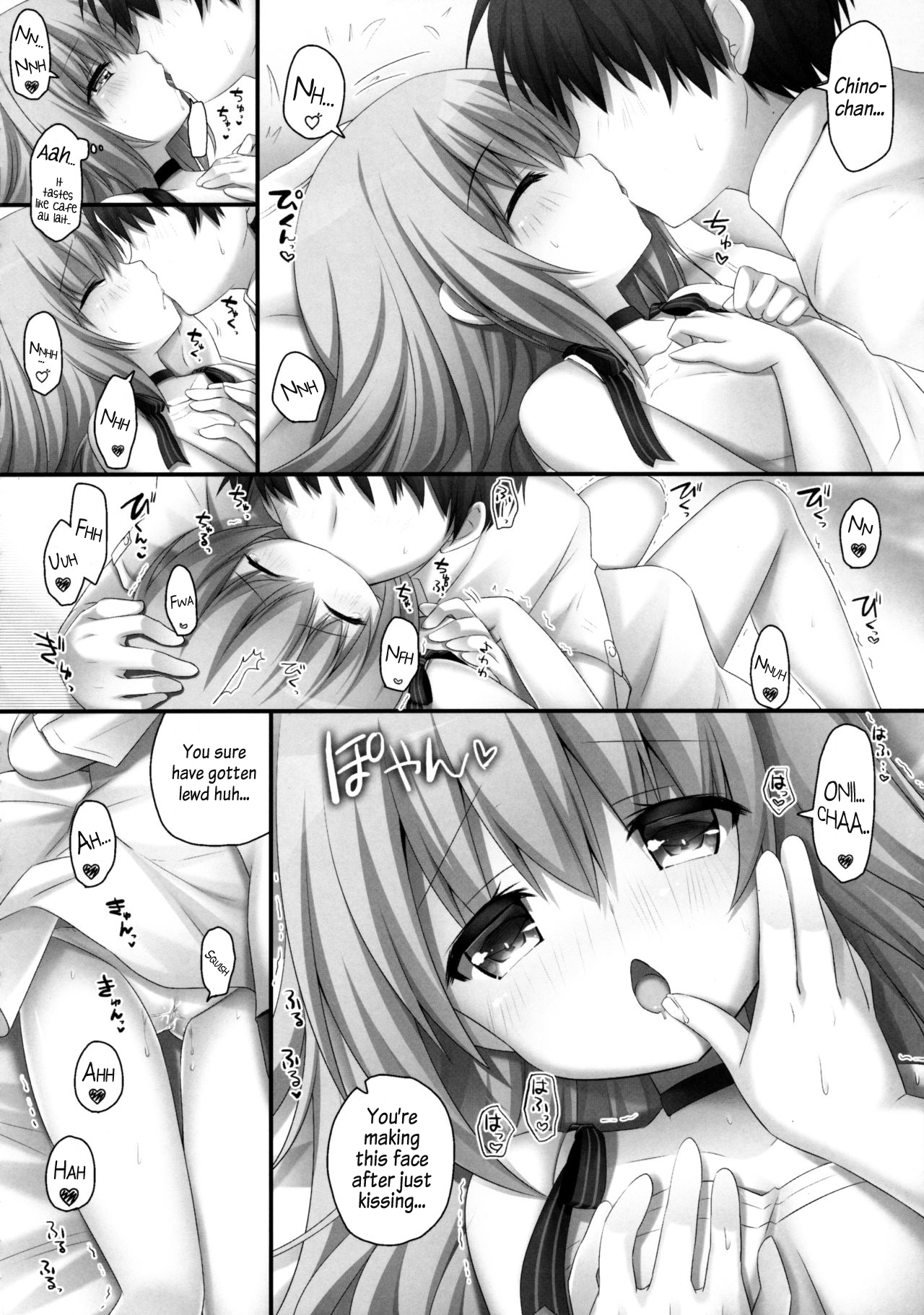 (C89) [きのこのみ (kino)] DAYDREAM GARDEN (ご注文はうさぎですか?) [英訳]