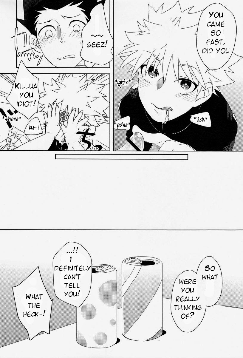 (CLIMAX HUNT 5) [フカヒレ (へきる)] 理不尽はご機嫌 (ハンター×ハンター) [英訳]