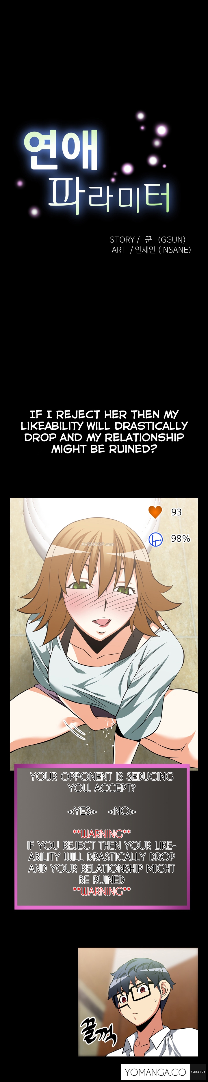 【狂気】ラブパラメータCh.1-36（英語）（YoManga）（進行中）