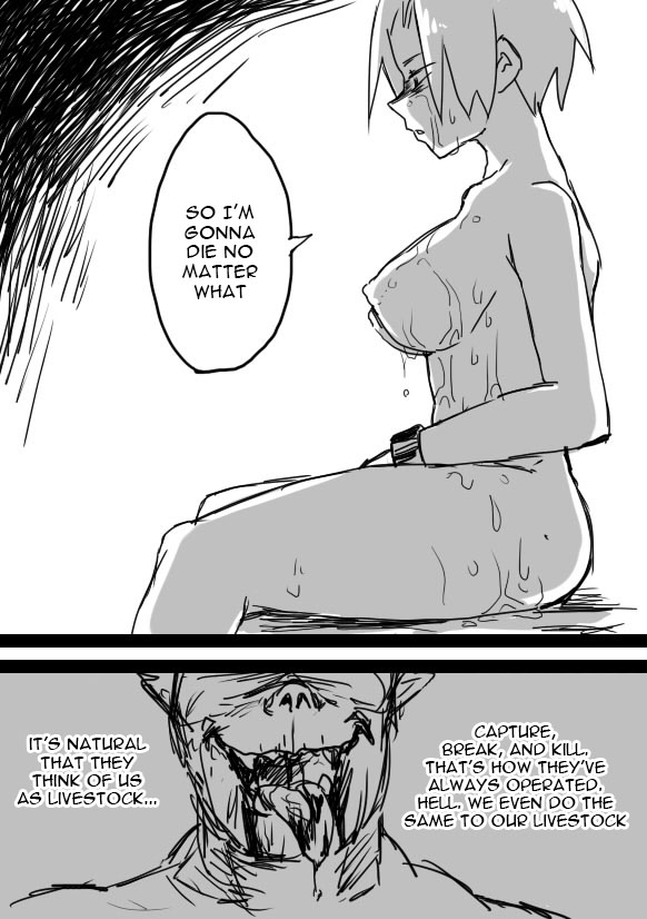 [咲次朗] TS娘＋落書き漫画 [英訳]