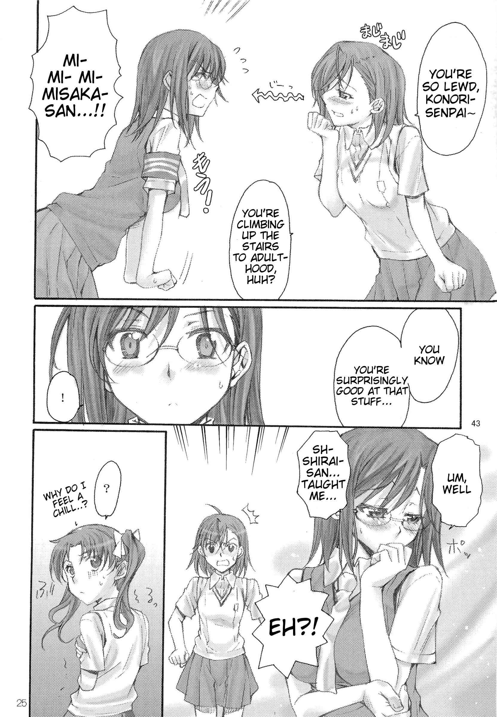 (C83) [ペンペン草くらぶ (カタセミナミ)] とある科学の風紀委員 総集編 1～5 (とある科学の超電磁砲) [英訳]