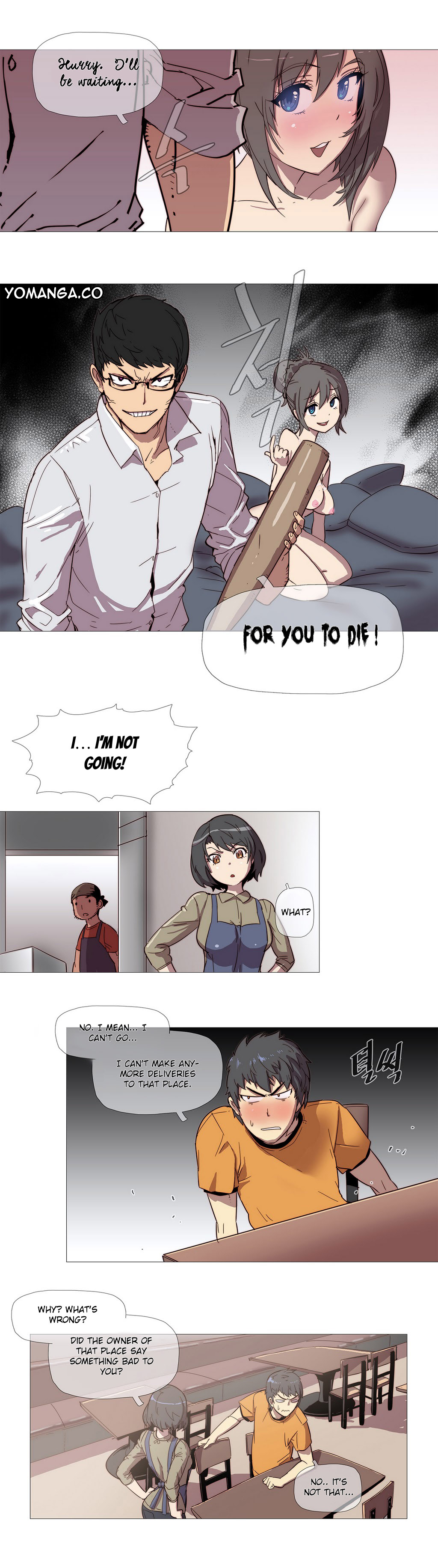 【ButcherBoy】家事Ch.1-27（英語）（YoManga）（継続中）