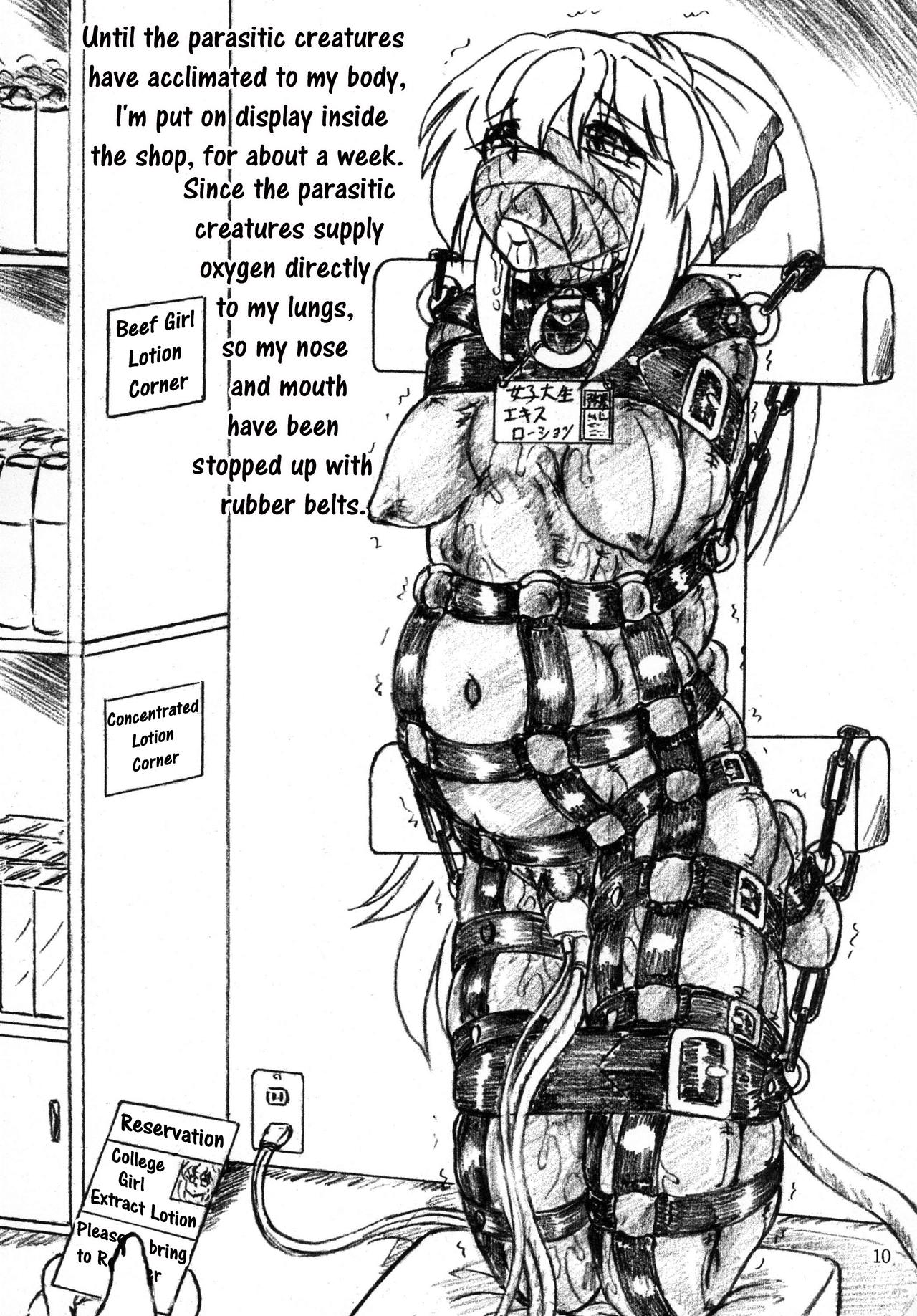 [すもも堂 (すももEX)] 牛肉少女と女子大生ローション [英訳] [DL版]