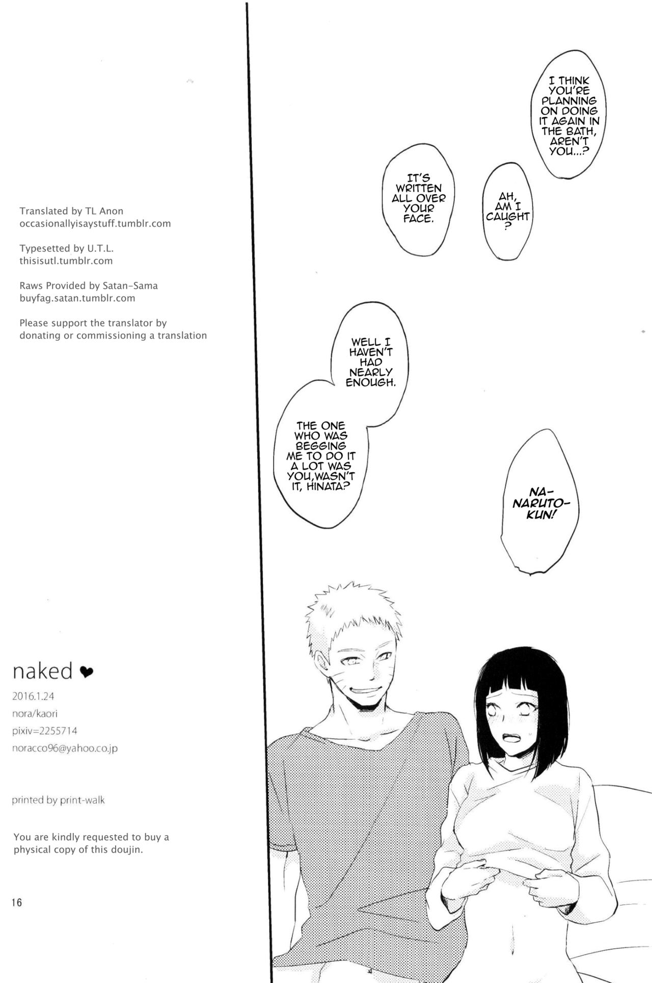 (全忍集結2) [野良 (かおり)] naked♥ (NARUTO -ナルト-) [英訳]