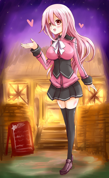 【チョコチップ】更乱ピンクなエロカフェ店員