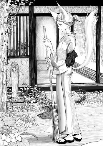 [Dibi] ケモ姉×ショタエロ漫画２前篇 [英訳]