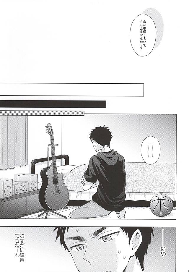 (C88) [アンラッキーストライク (げむた)] 恋愛ビギナーに敬愛。 (黒子のバスケ)