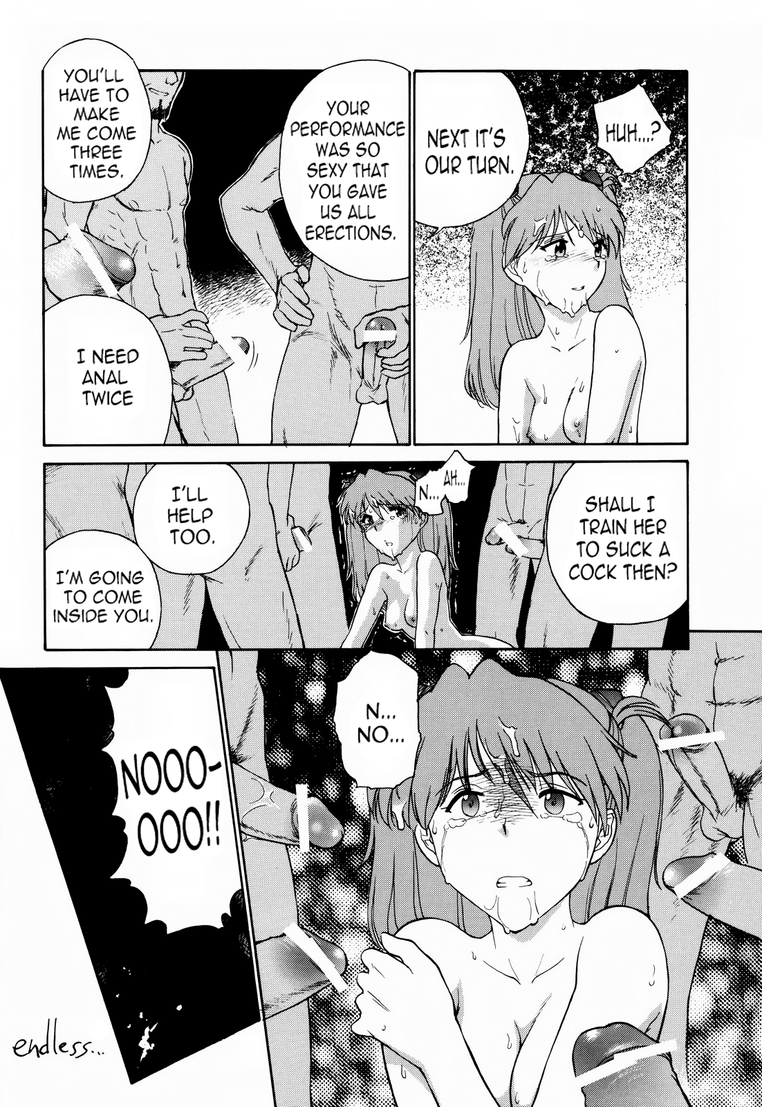 (C61) [新日本ペプシ党 (さんぢぇるまん・猿)] Endless of the Nightmare (ちょろ出しドンガバッチョ☆) (新世紀エヴァンゲリオン) [英訳]