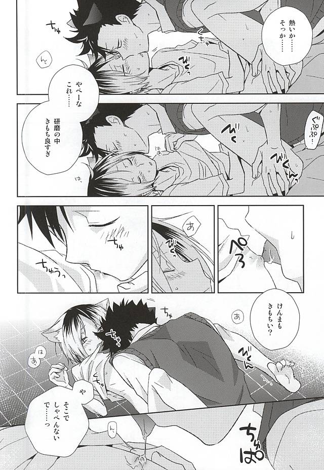(RTS!!5) [MOBRIS (トモハル)] 猫男一族の交尾レポート (ハイキュー!!)