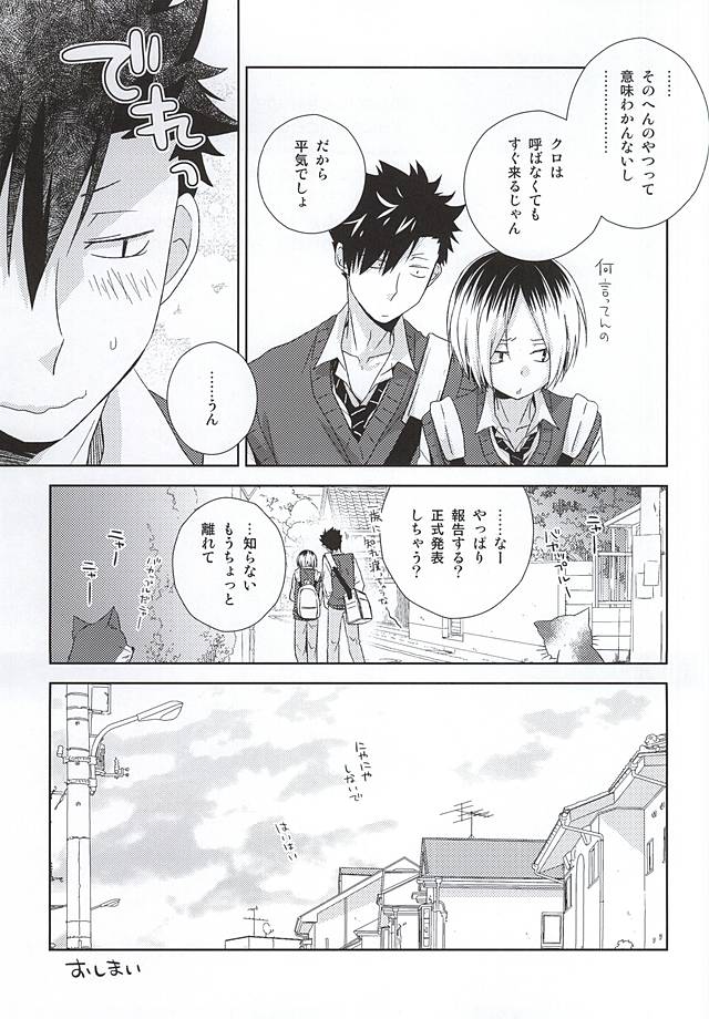 (RTS!!5) [MOBRIS (トモハル)] 猫男一族の交尾レポート (ハイキュー!!)
