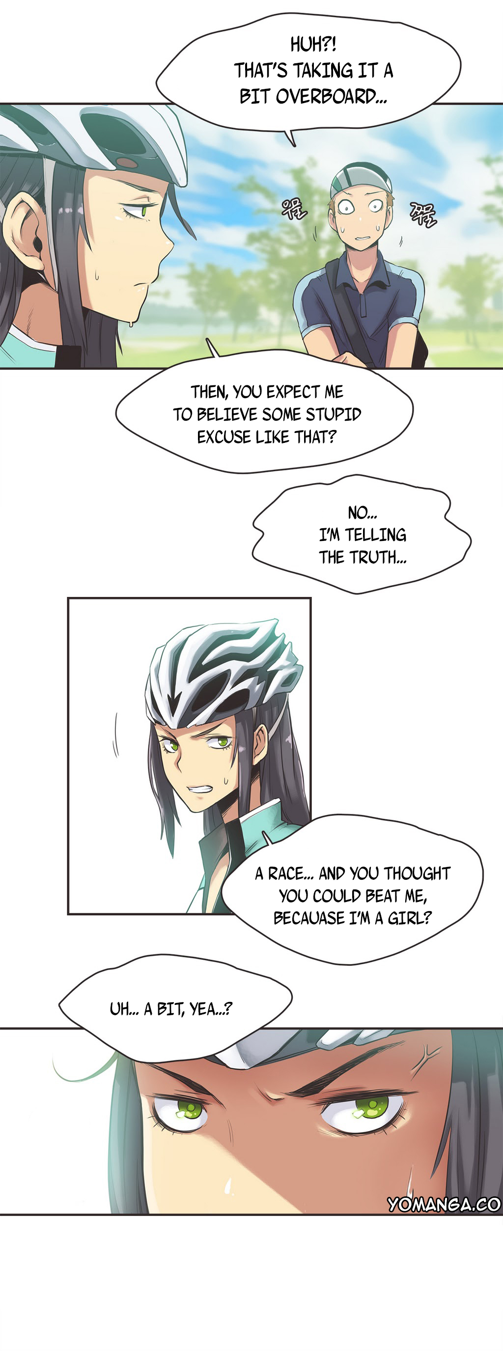 【ガマン】SportsGirl Ch.1-27（英語）（YoManga）