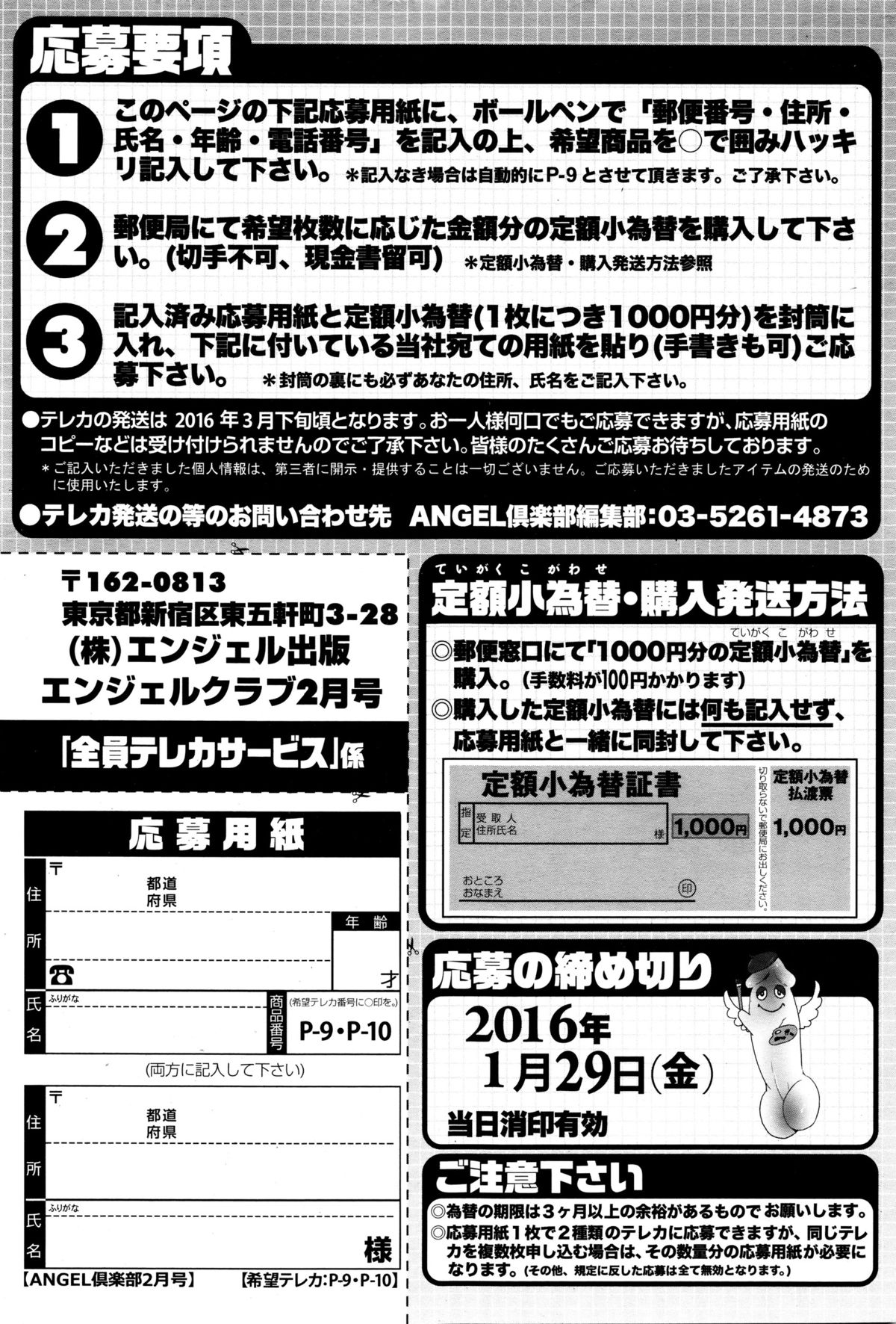 ANGEL倶楽部 2016年2月号