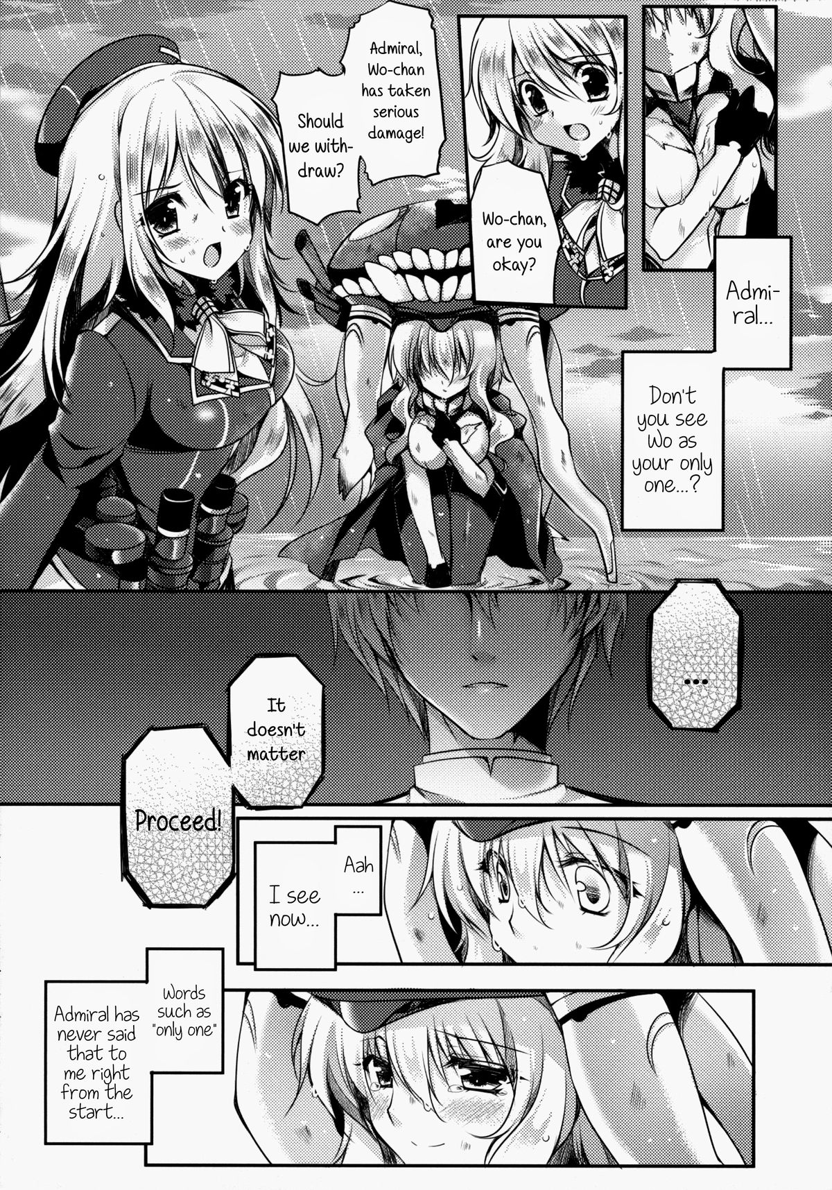 (COMIC1☆8) [Wish～希望の翼～ (櫻野露)] サ･ヨ･ナ･ラ ~深海の人魚姫~ (艦隊これくしょん -艦これ-) [英訳]