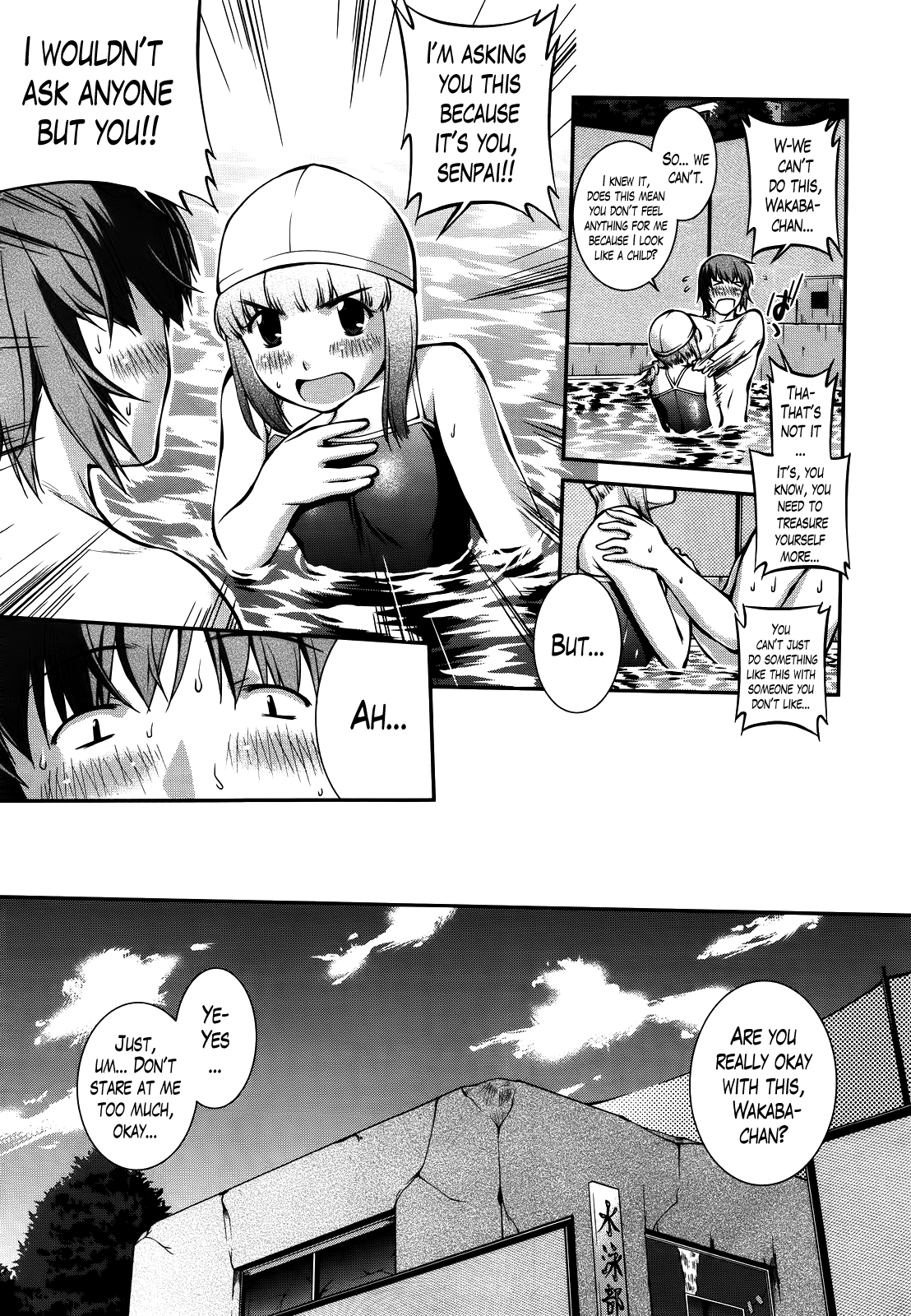 [ジョン湿地王] 水泳部カプリッチオ 第1-7話 [英訳]