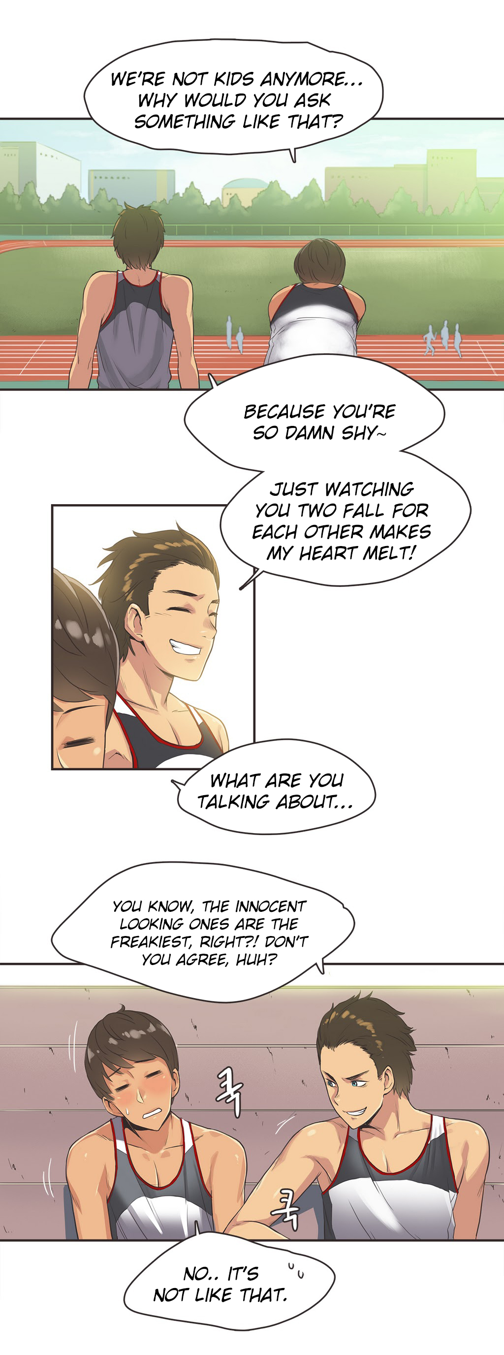 【ガマン】SportsGirl Ch.1-23（英語）（YoManga）