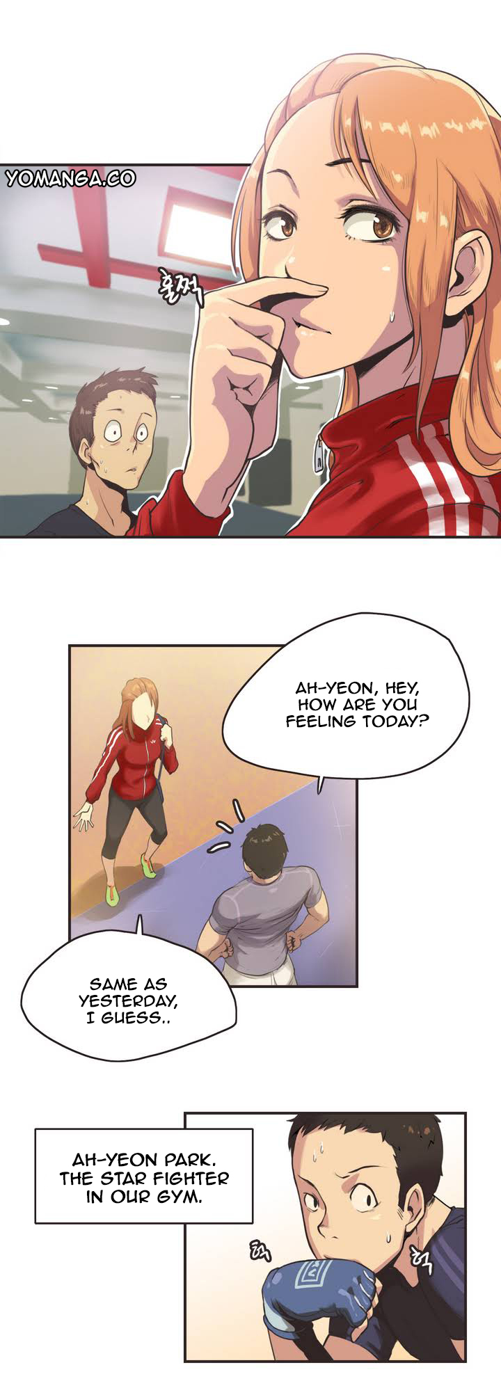 【ガマン】SportsGirl Ch.1-23（英語）（YoManga）