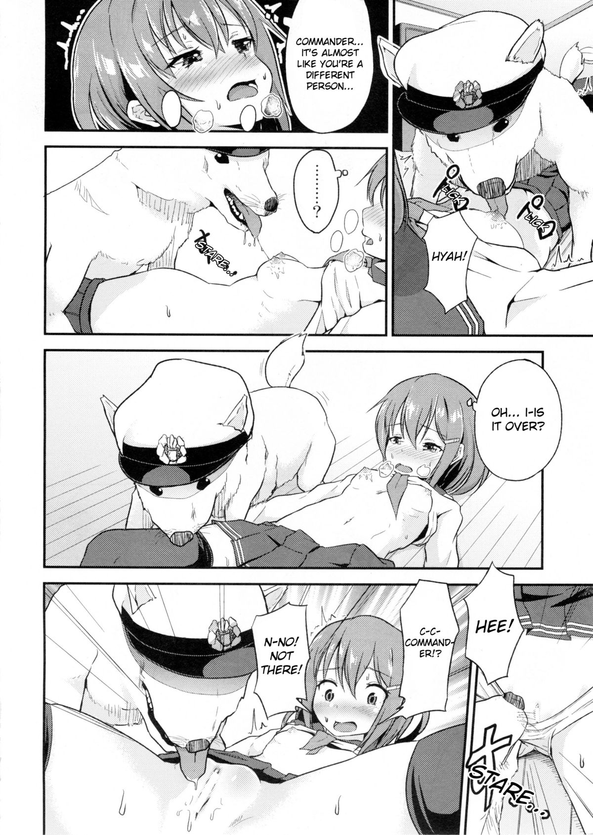 (C87) [ぷりたにあ (ぷり)] しれーかんがわんこになっちゃった！！ (艦隊これくしょん -艦これ-) [英訳]