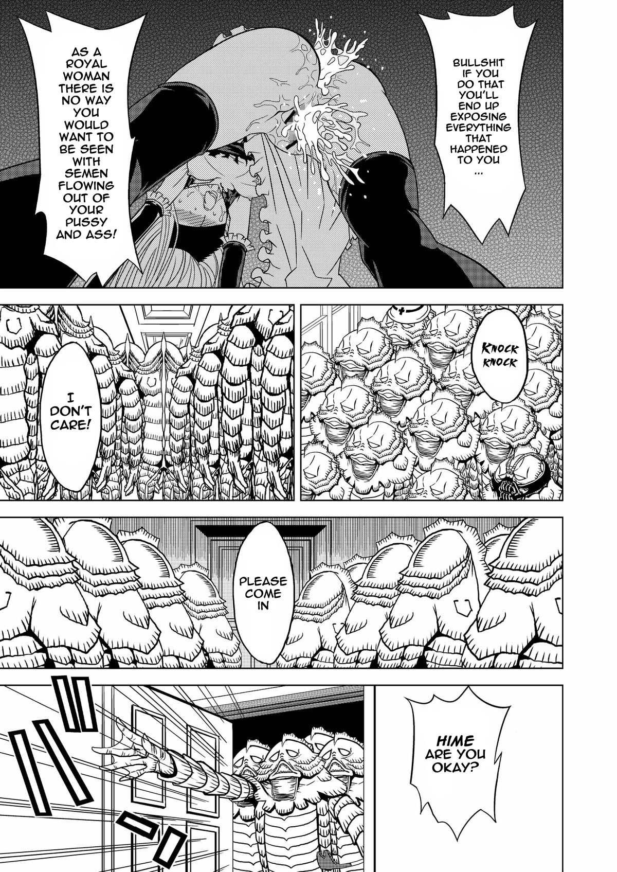 [檜風呂 (ヒノキ)] 透明王女 (怪物王女) [英訳] [DL版]