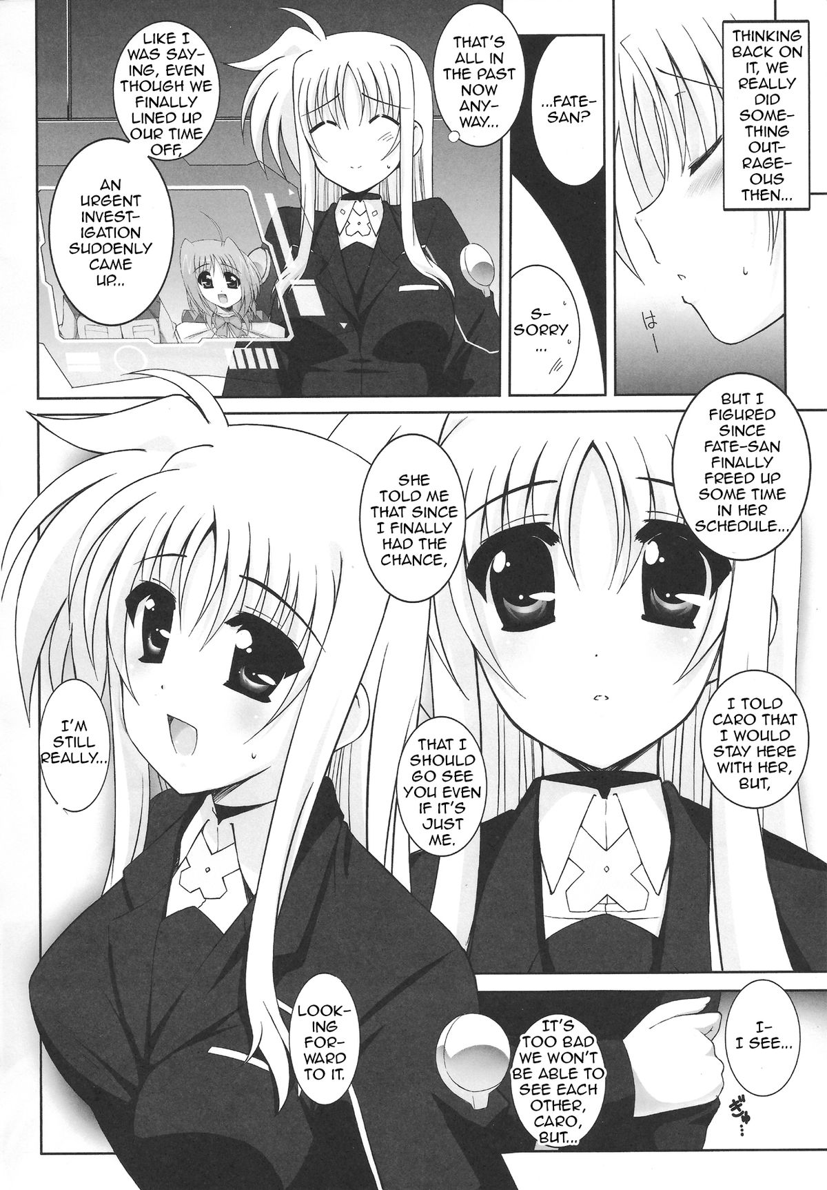 (C83) [こっそり隠れ処 (あいらんど)] Nano Hana! F.F (魔法少女リリカルなのは) [英訳]