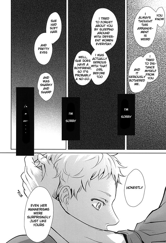 (クロネコと恋の進行蛍) [クロッキー!! (Kuro)] そんな魔法あってたまるか (ハイキュー!!) [英訳]