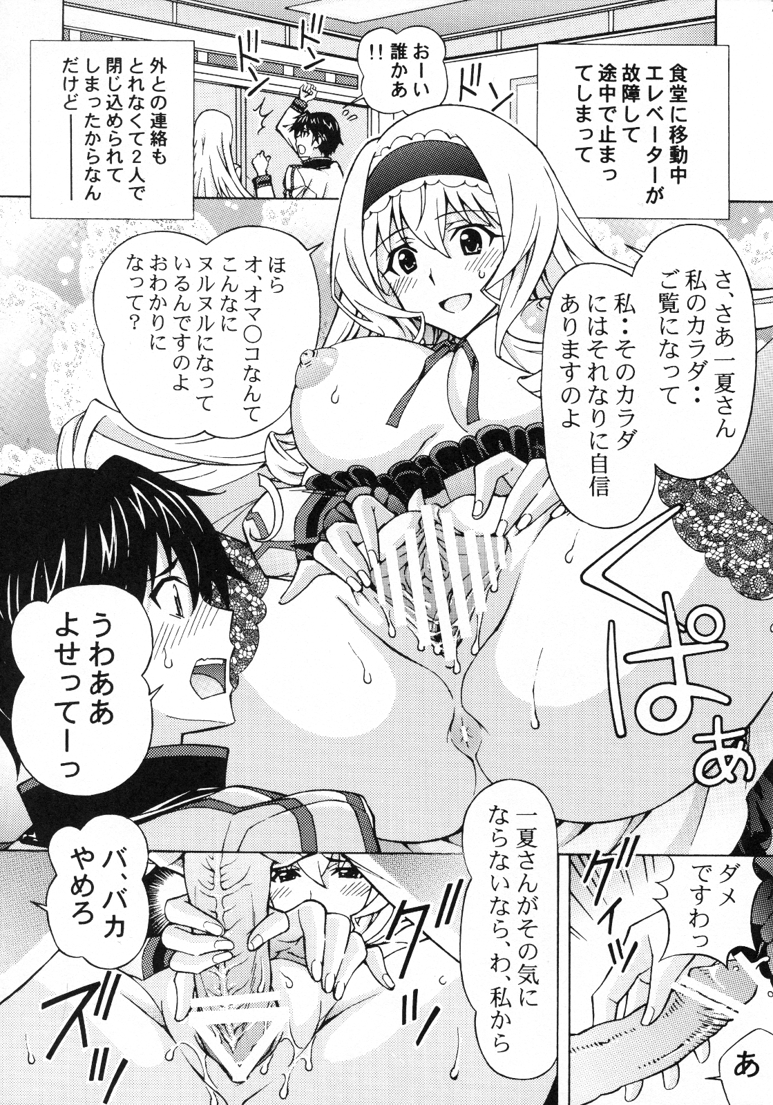 [〆切り3分前(月見大福)] 一夏気持ちいいことしてあげる (IS <インフィニット・ストラトス>)