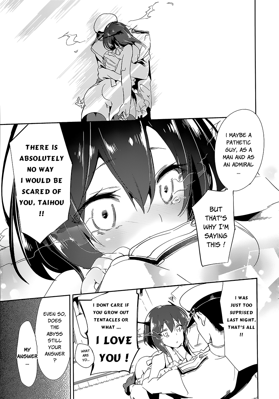 (C89) [かみしき (守月史貴)] 花嫁は深海大鳳ちゃん (艦隊これくしょん -艦これ-) [英訳]