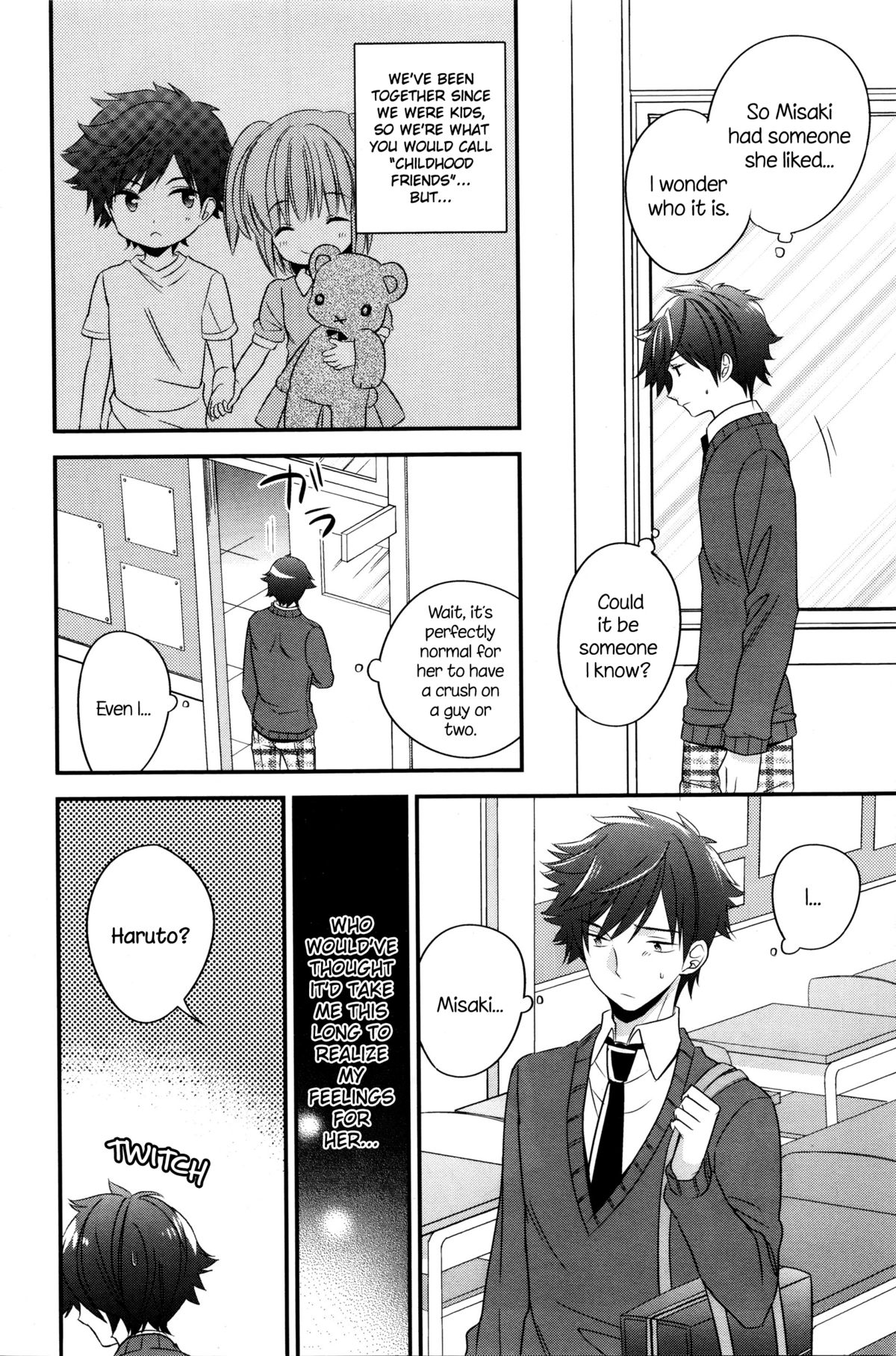 [広乃あずま] ヤキモチ・アプローチ (COMIC BAVEL 2016年1月号) [英訳]