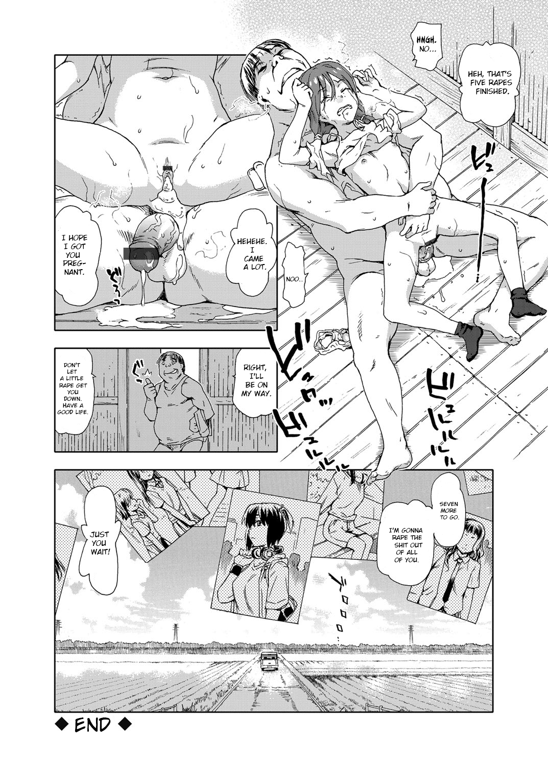 [茶否] リベンジレイプ 〜初恋の相手の娘を拉致強姦してみたww〜 (コミックグレープ Vol.23) [英訳] [DL版]