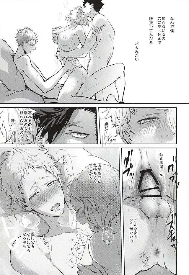 (クロネコと恋の進行蛍) [クロッキー!! (Kuro)] そんな魔法あってたまるか (ハイキュー!!)