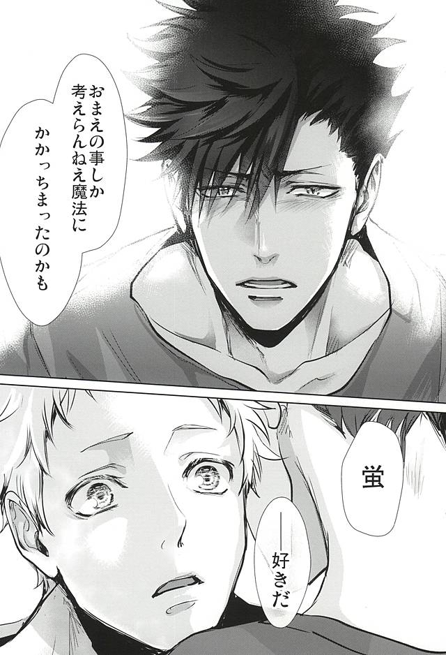 (クロネコと恋の進行蛍) [クロッキー!! (Kuro)] そんな魔法あってたまるか (ハイキュー!!)