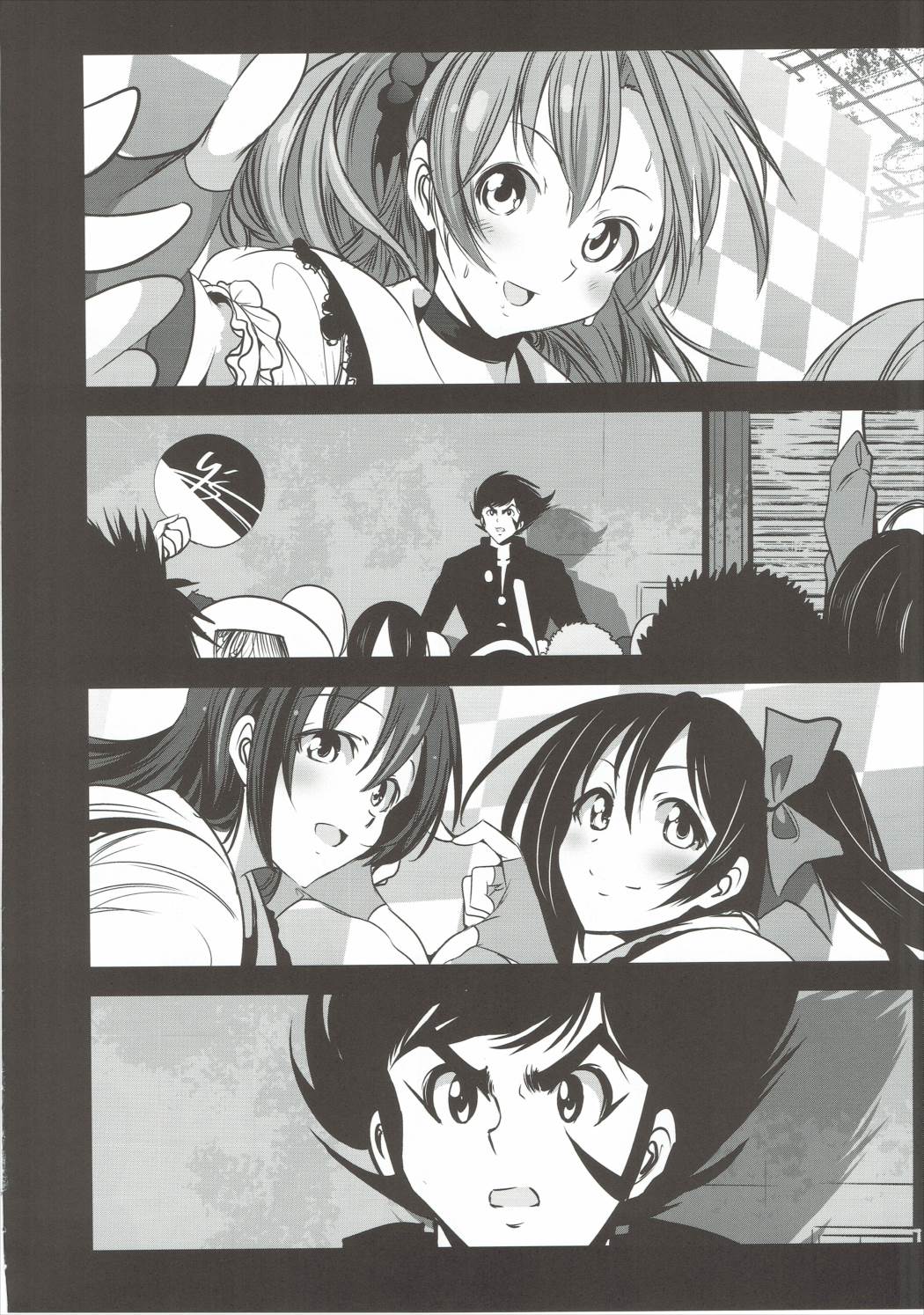 (C88) [木星在住 (木星在住)] マジンガー対μ's (ラブライブ!, マジンガーZ)