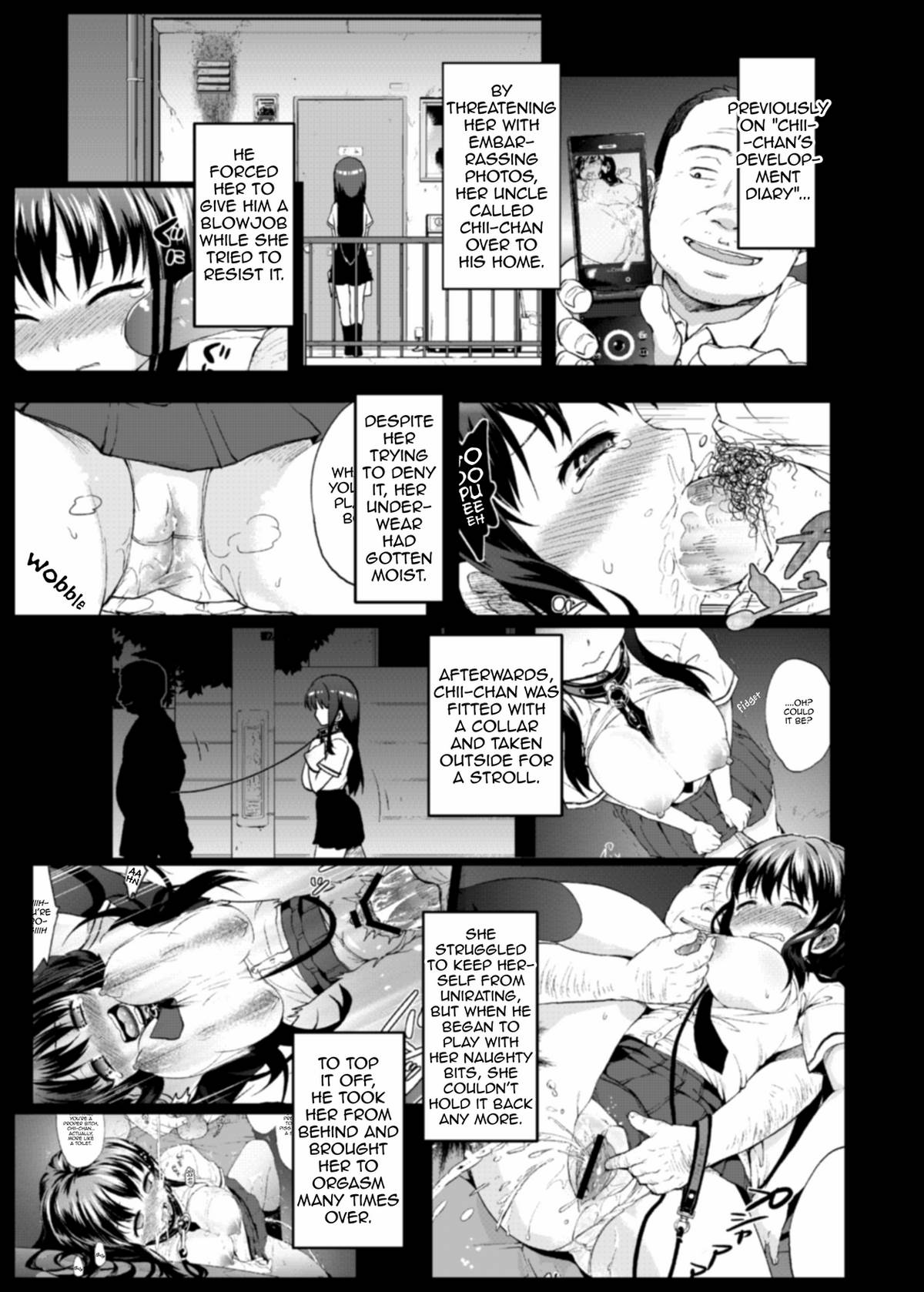 [夢茶会 (むちゃ)] ちーちゃん開発日記3 [英訳]