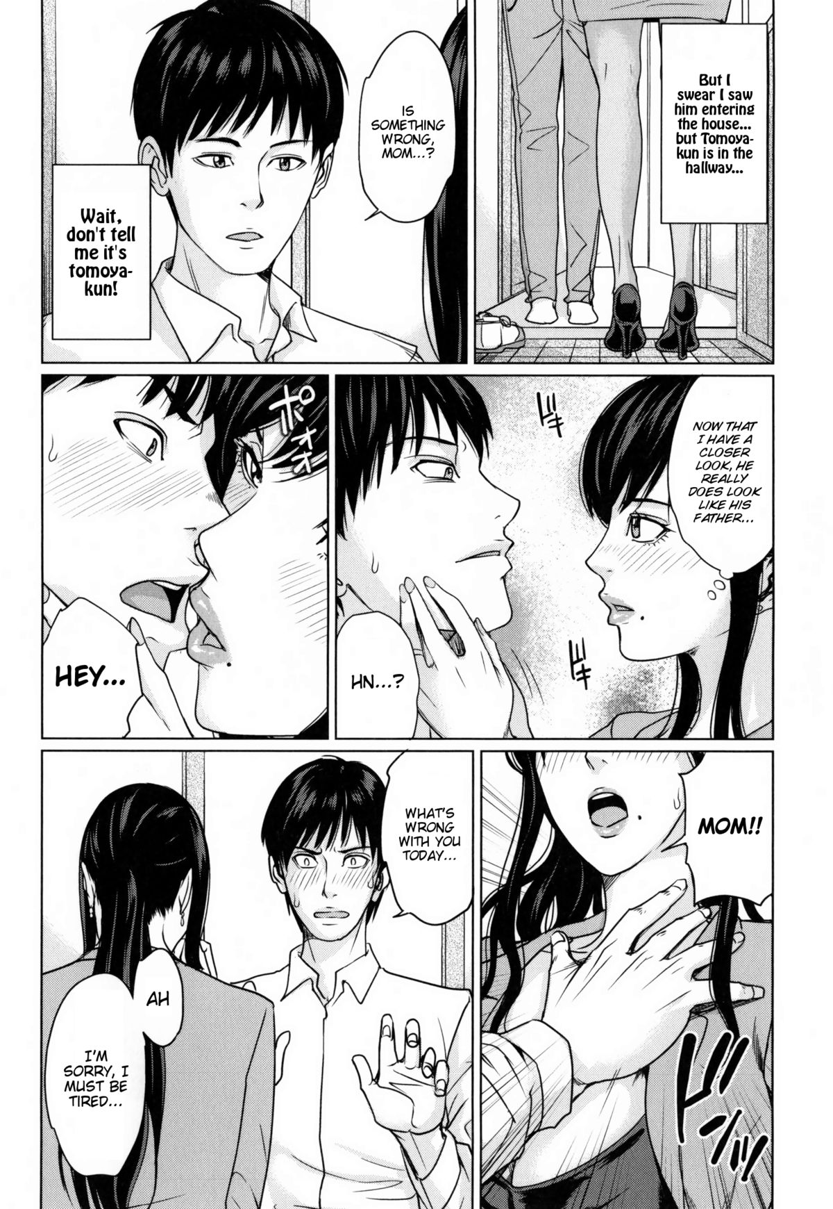 [舞六まいむ] デリママ～淫らな俺の義母さん～ 第1-2話 [英訳]