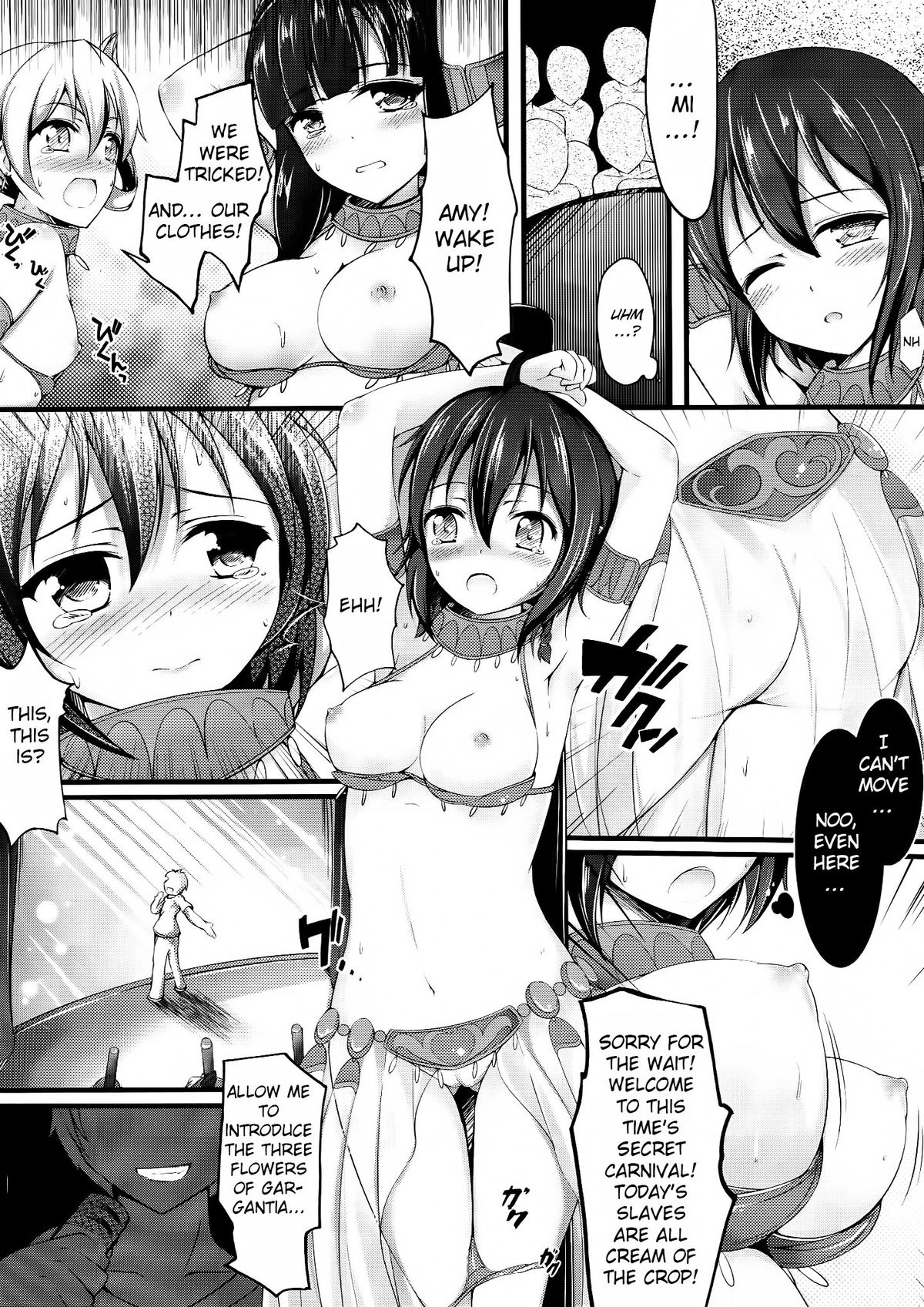 (FF22) [無口遮欄 (ちやみ)] どれいの謝肉祭 (翠星のガルガンティア) [英訳]