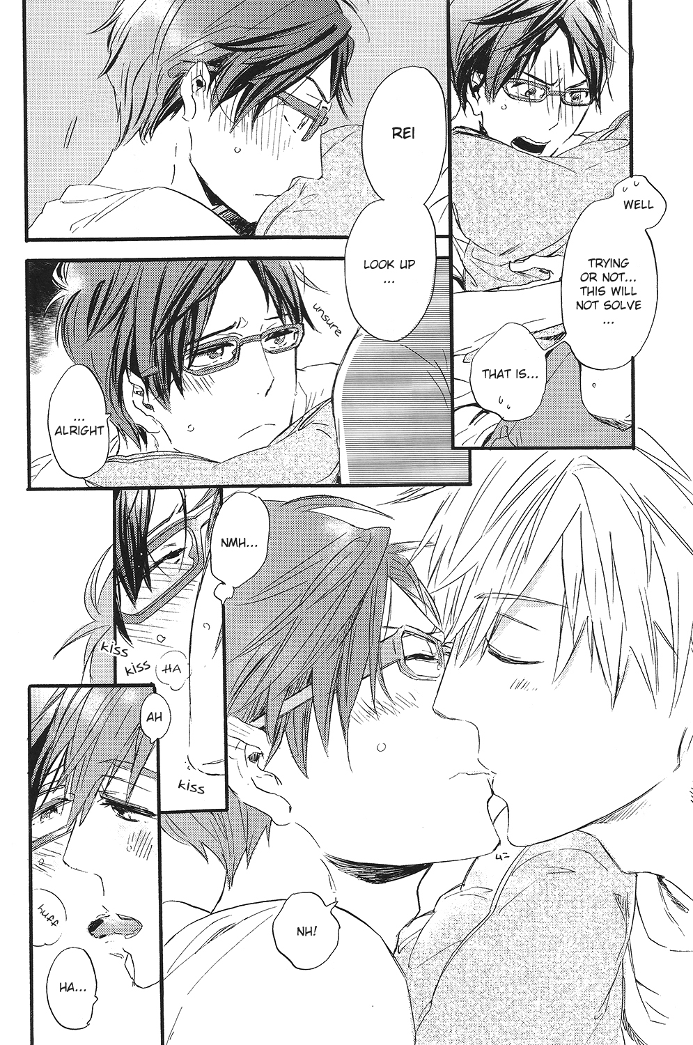 (SPARK8) [チャオ、ベイビー (三池)] Horror Movie Night!! (Free!) [英訳]