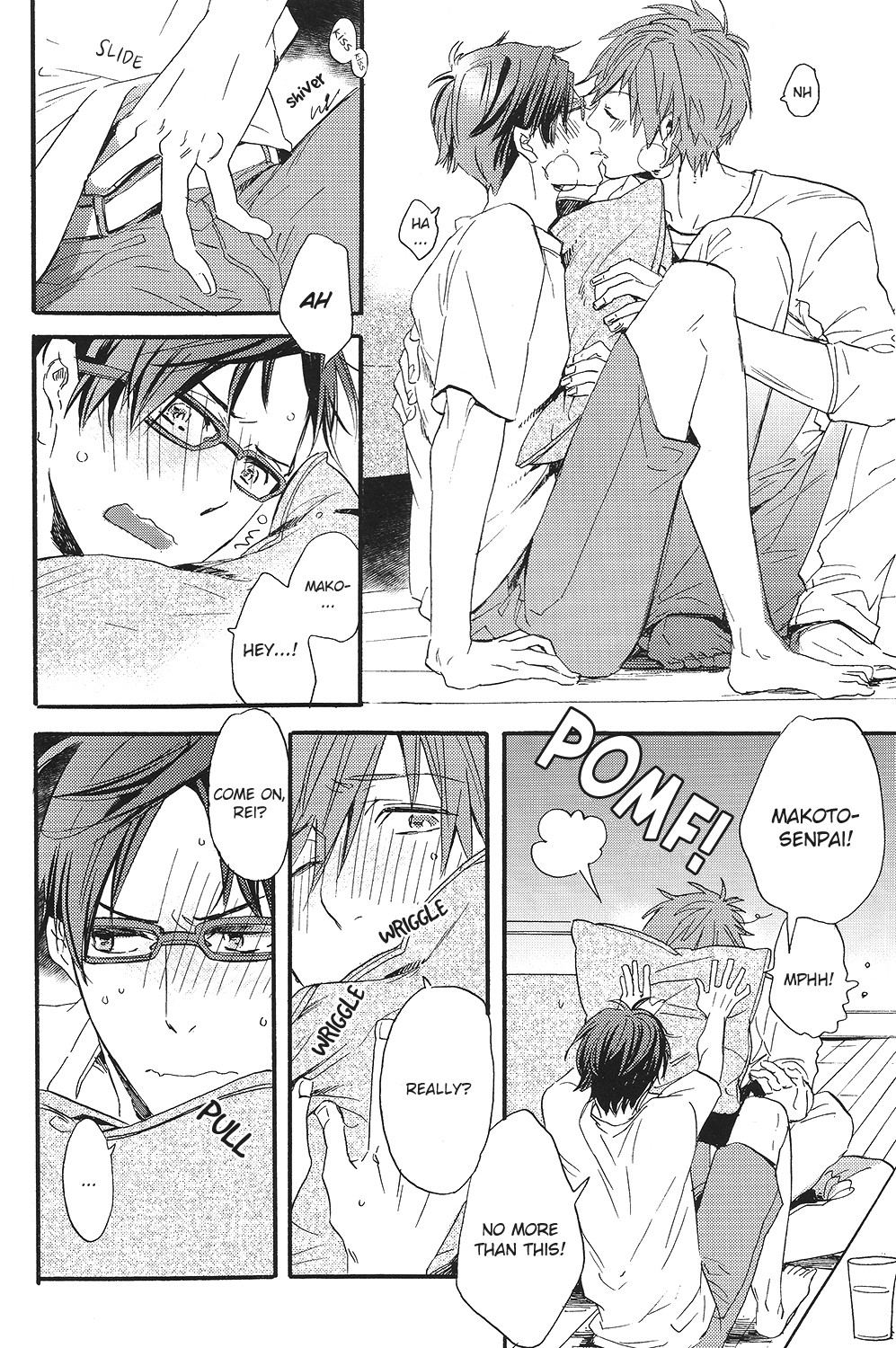 (SPARK8) [チャオ、ベイビー (三池)] Horror Movie Night!! (Free!) [英訳]