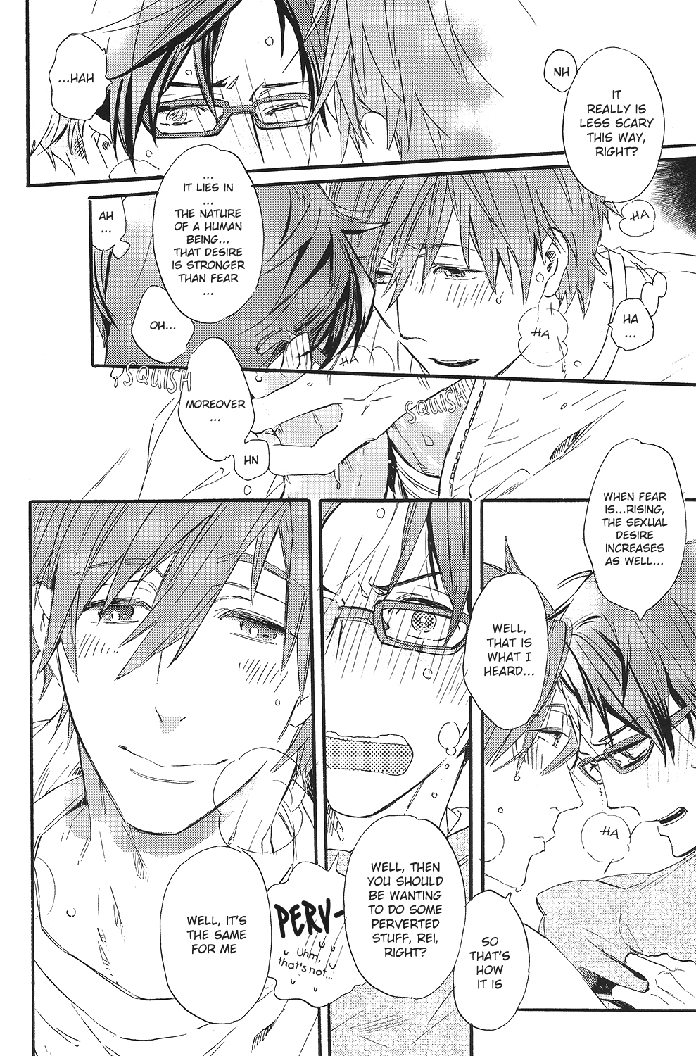 (SPARK8) [チャオ、ベイビー (三池)] Horror Movie Night!! (Free!) [英訳]