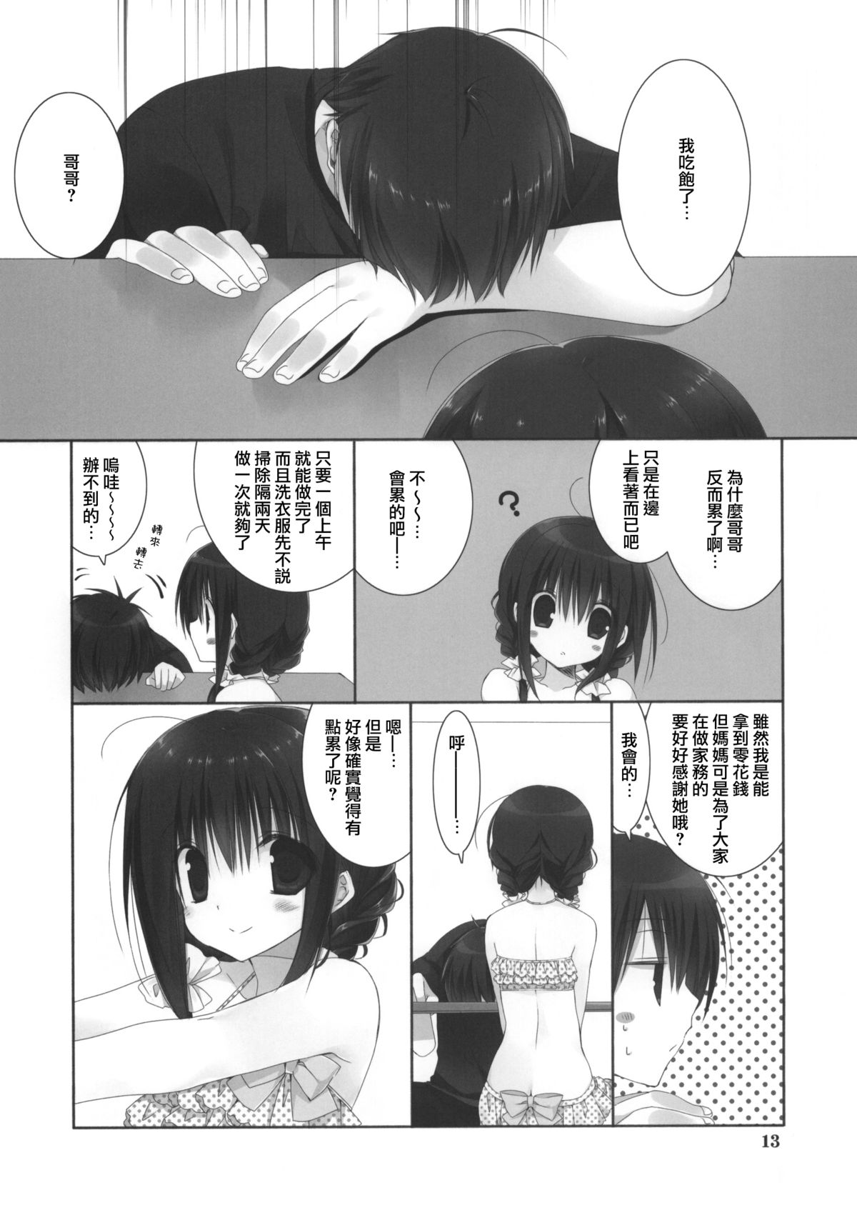 (C88) [高苗床 (高苗京鈴)] 妹のおてつだい 5 + ペーパー [中国翻訳]
