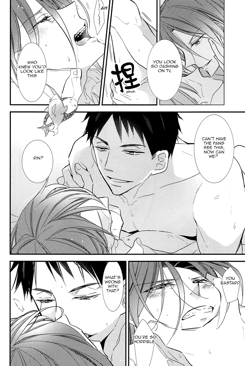 (恋愛ジョーズ4) [塩化カルシウム (たけだ)] せかいでいちばんきみがすき! (Free!) [英訳]