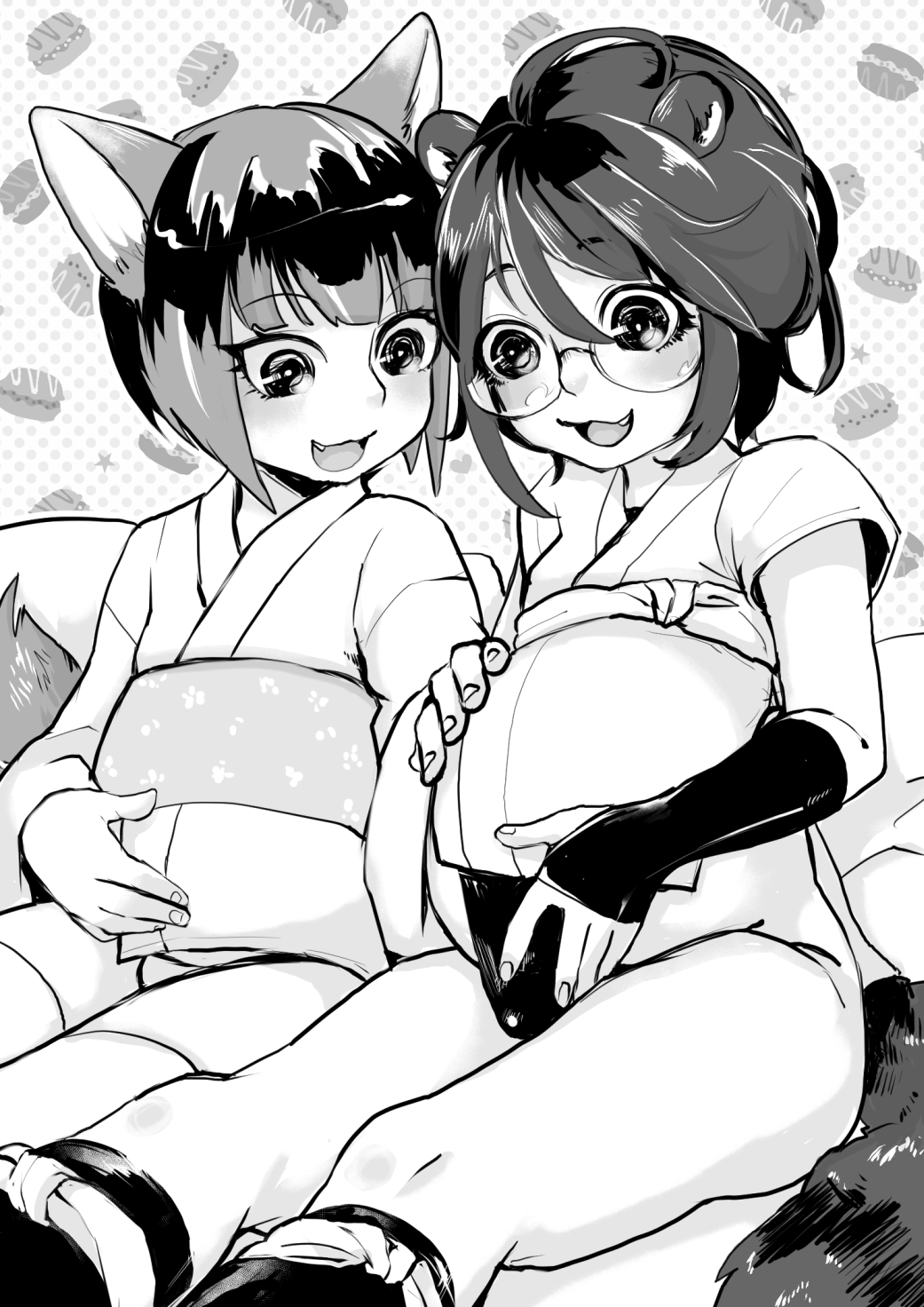 [いなりずし (おめちょ)] オスきつねとたぬきの強制嫁入り [DL版]