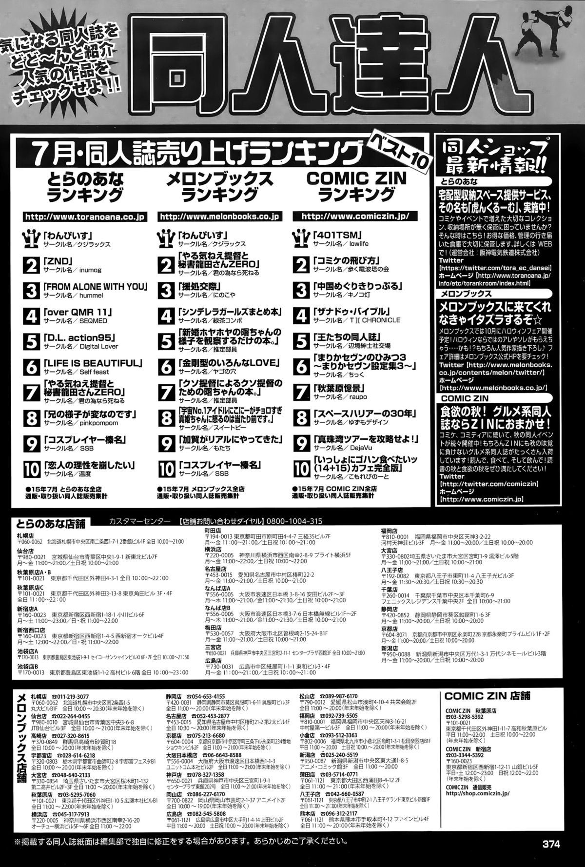 COMIC BAVEL 2015年11月号