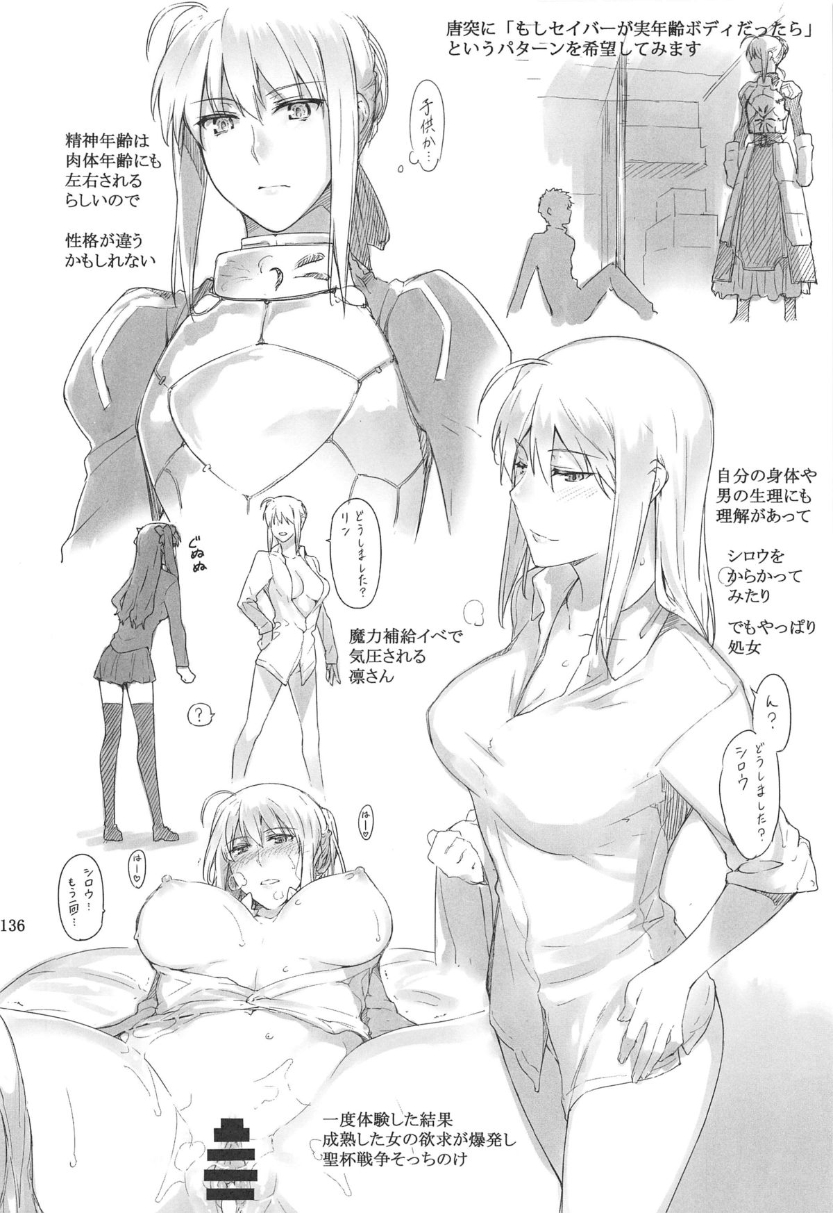 (C88) [MTSP (Jin)] 遠坂家ノ家計事情 総集編 1 (Fate/stay night)