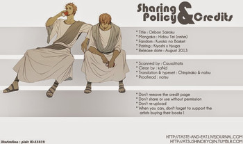 (C84) [nmhm (日塔てい)] ORIBON SAIROKU! (黒子のバスケ) [英訳]