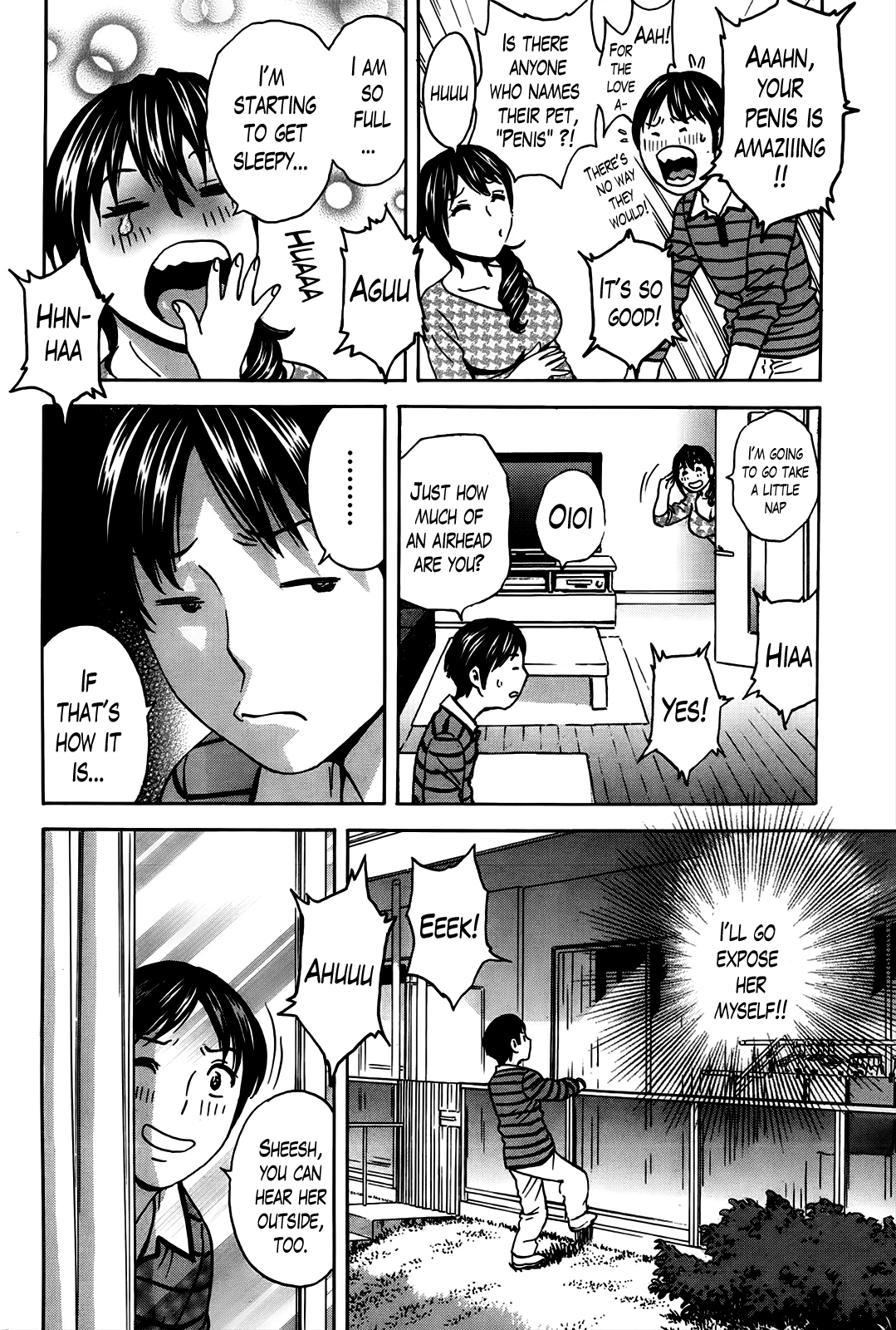 [英丸] ハッスル！団地妻 第1-10話 [英訳]