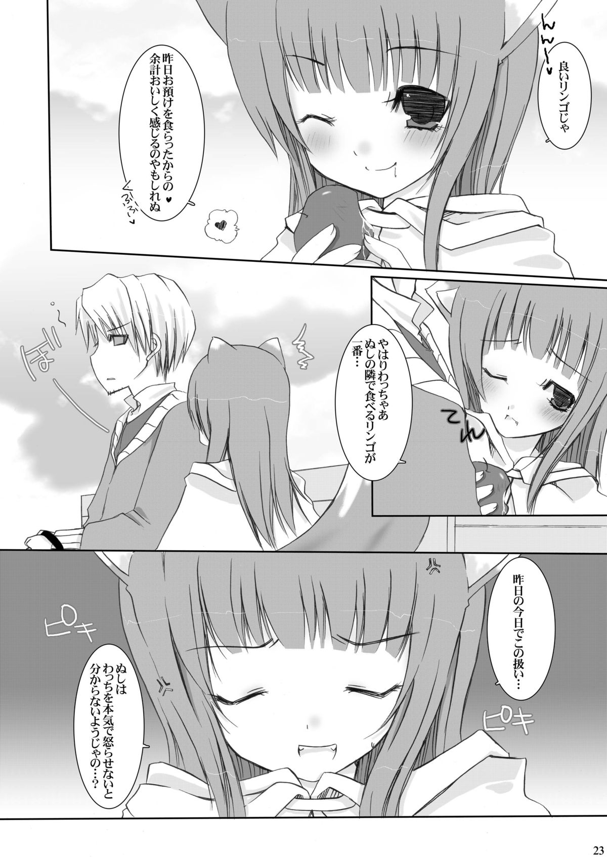 (サンクリ40)	[Cactus (壱ル)] 不機嫌な狼 (狼と香辛料)